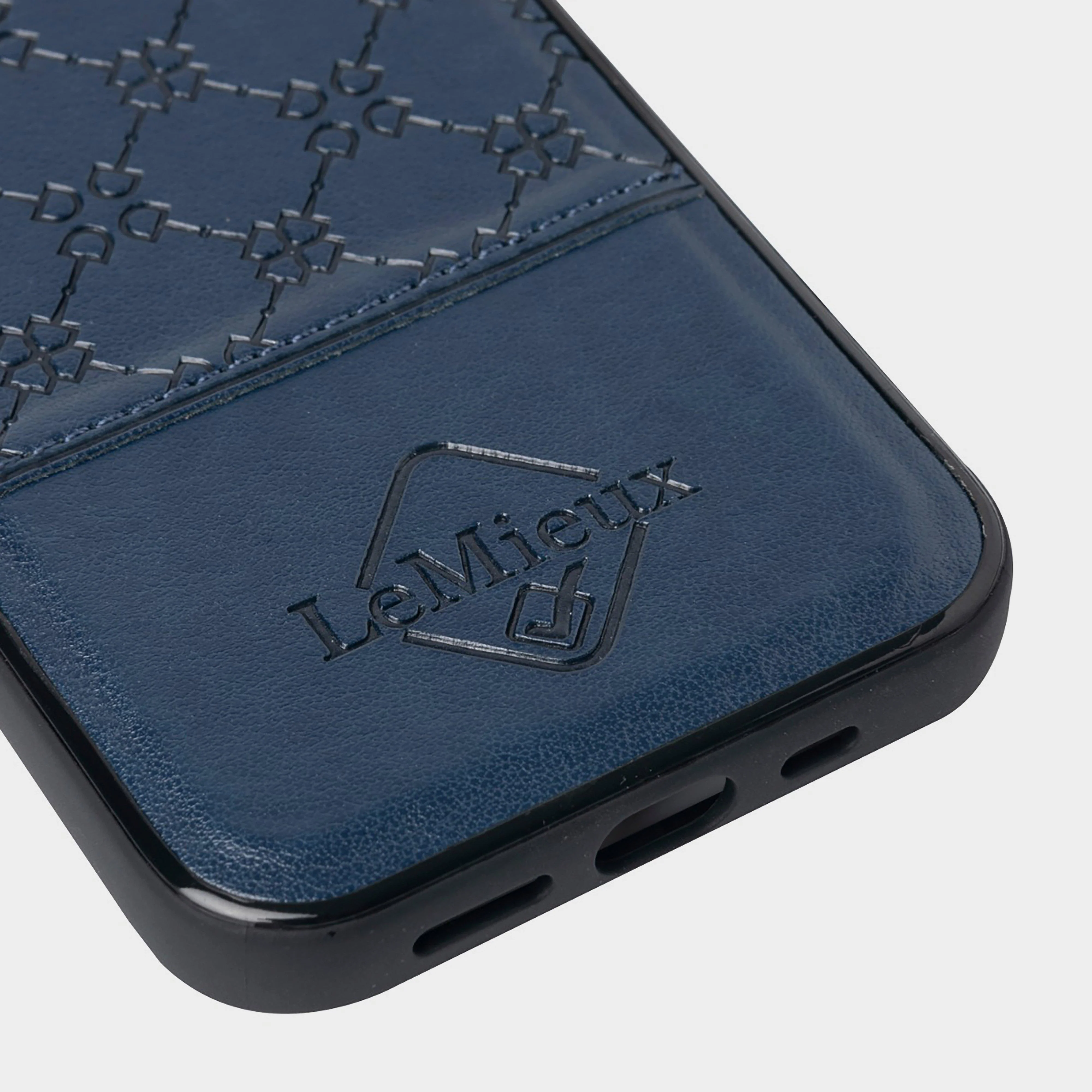 Luxe iPhone 12 Pro Max Case Navy - Image 6