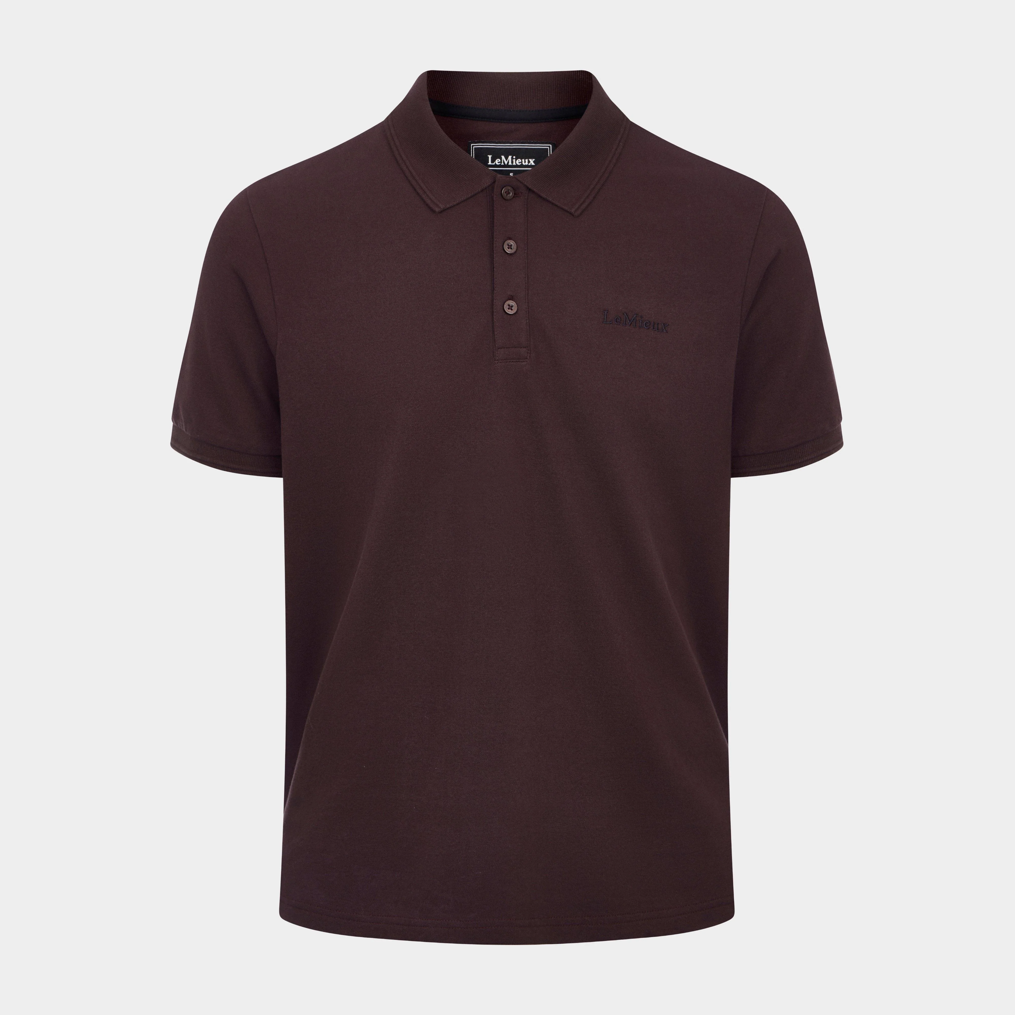 Men's Classique Polo Shirt Damson - Image 5