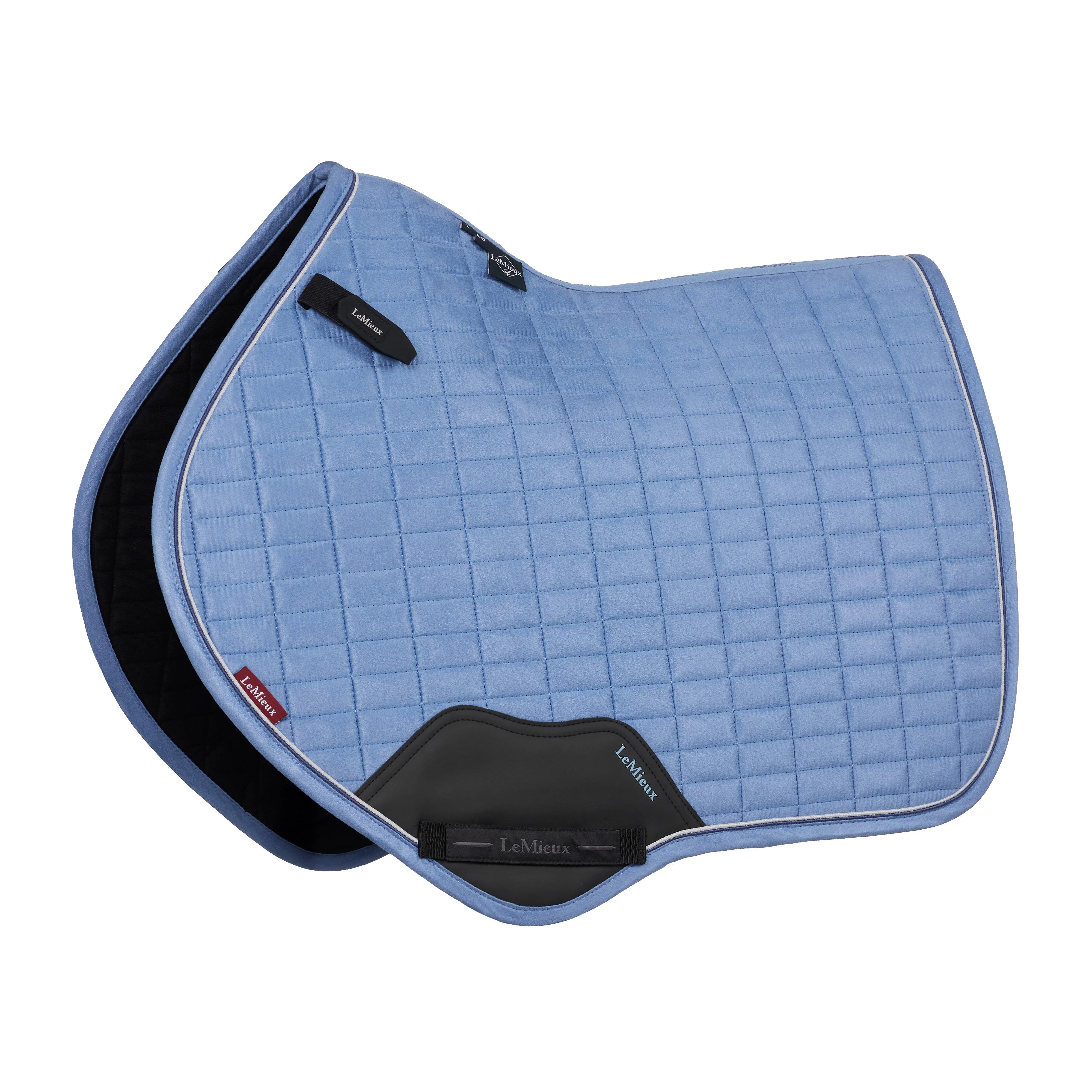 Suede Close Contact Saddle Pad Powder Blue - Image 13
