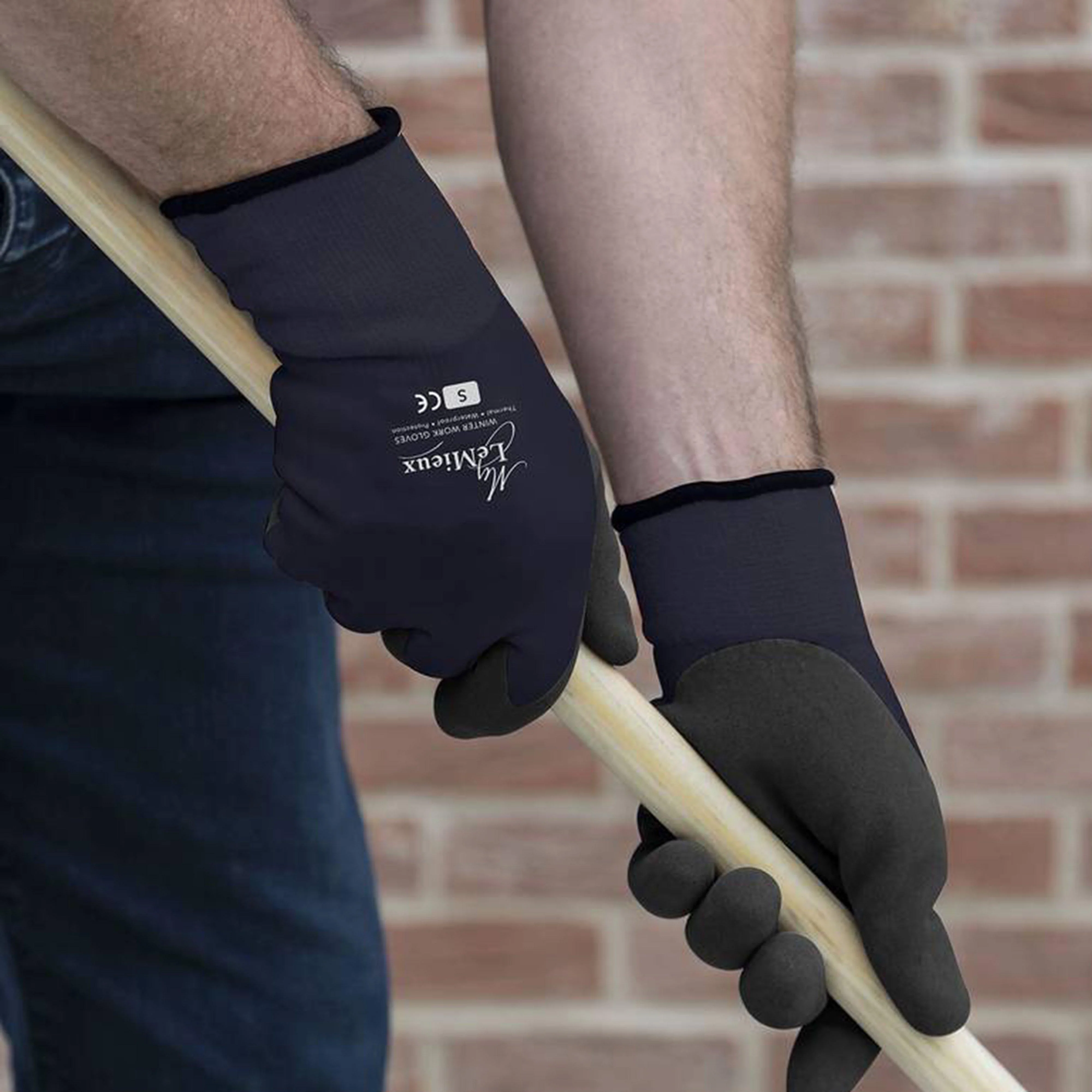 Thermal Work Gloves Navy - Image 2