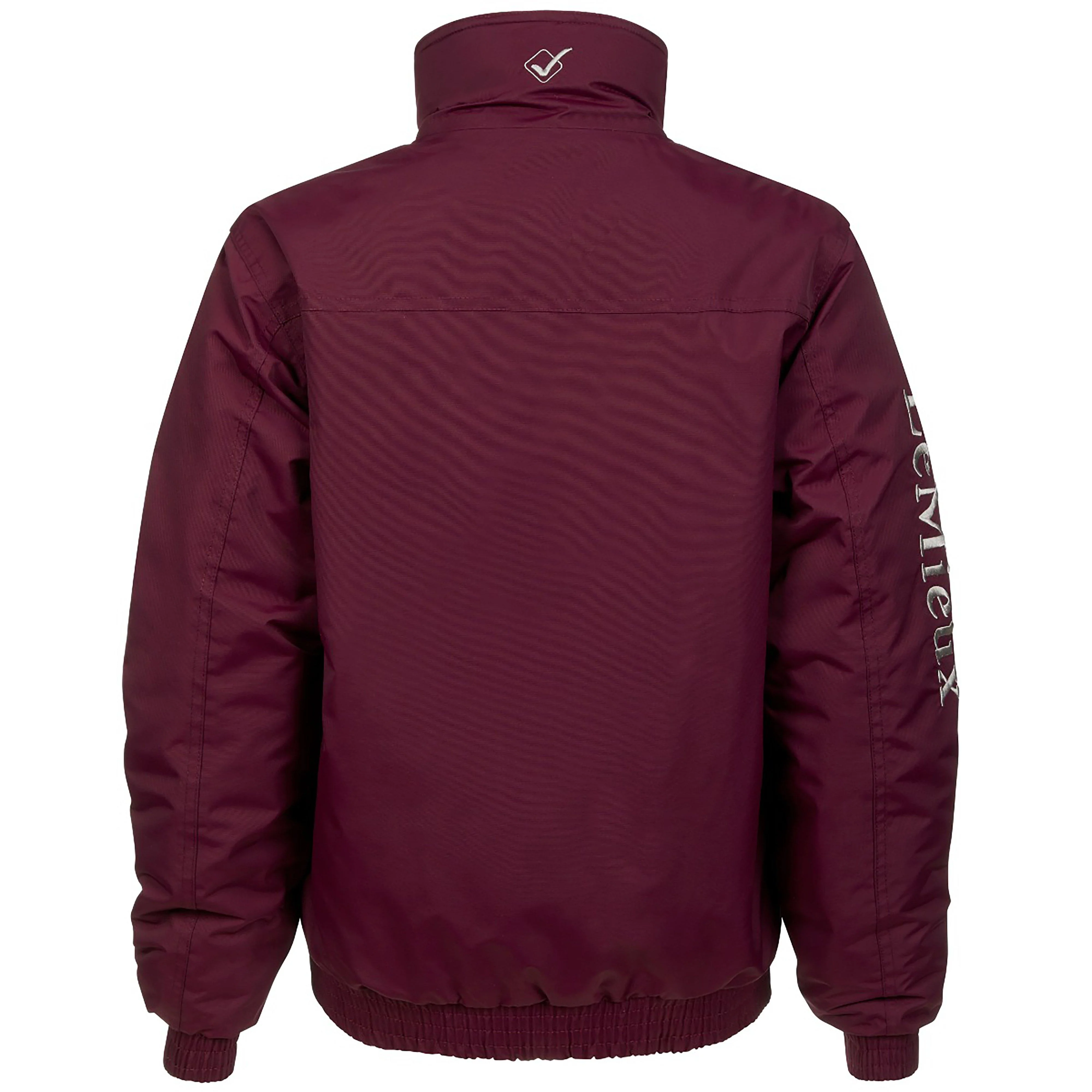 Unisex Waterproof Team Jacket Burgundy - Image 3