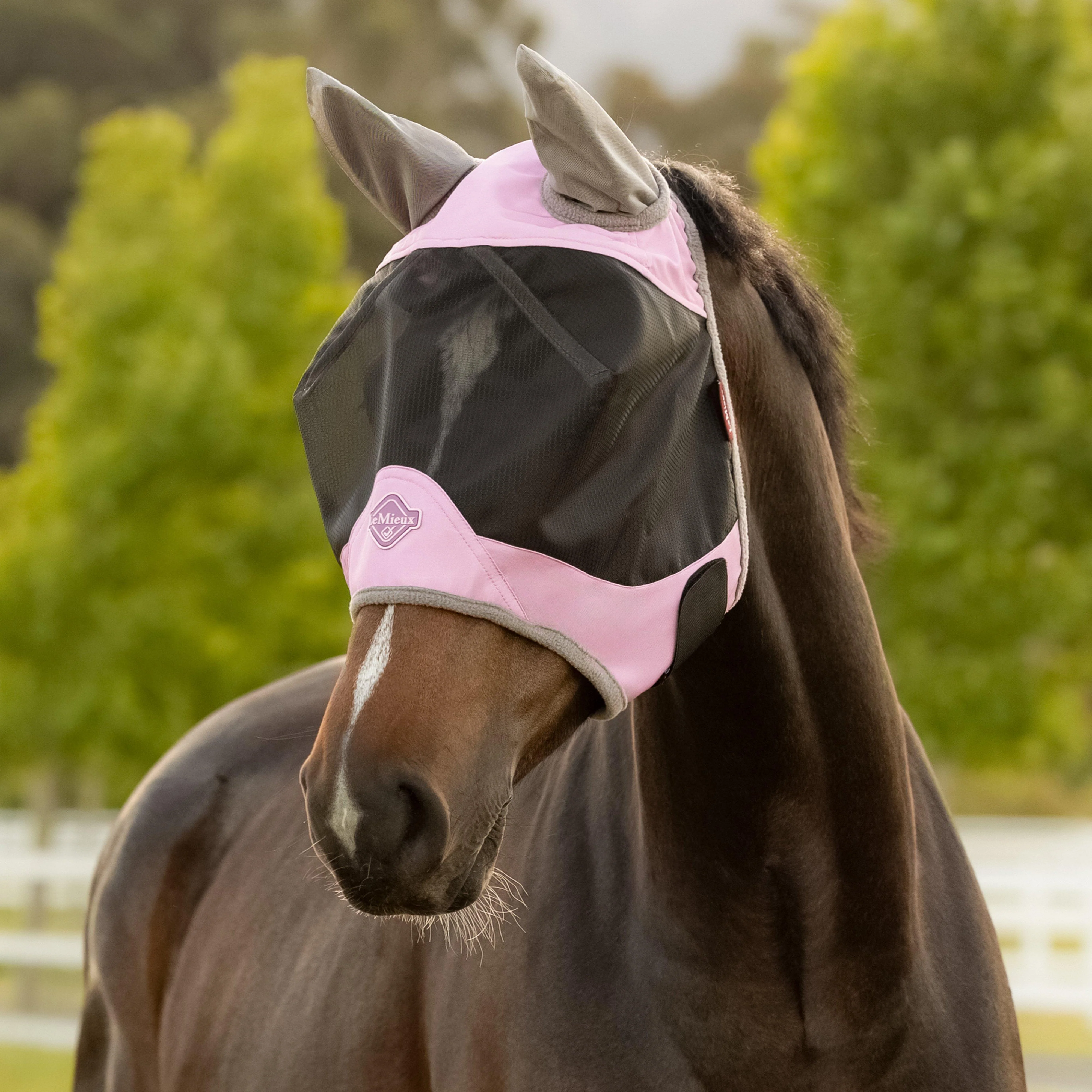 Visor-Tek Half Fly Mask Fondant - Image 3