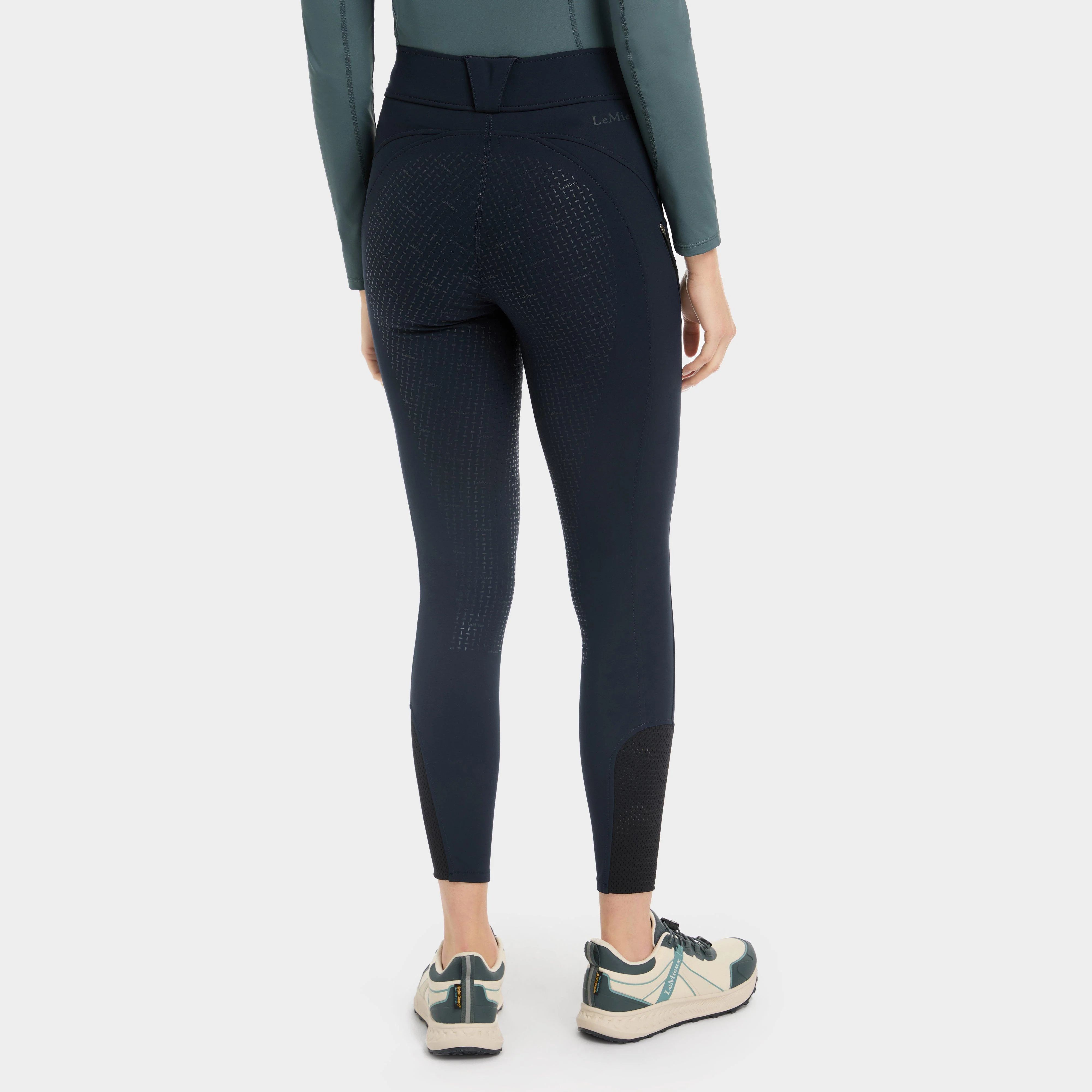 Womens Amy Brushed Breggings Navy - Image 2