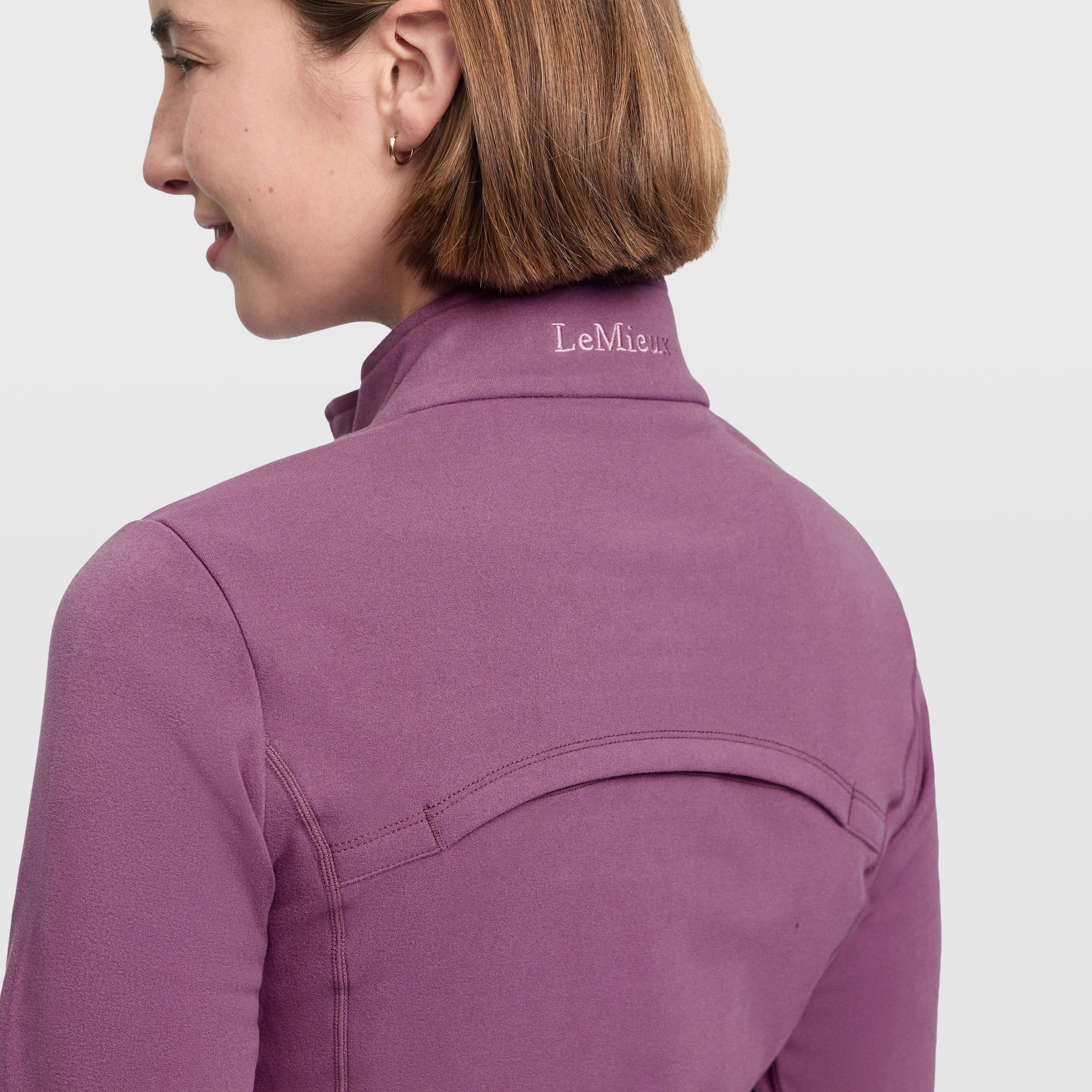 Women's Frances Quarter Zip Fleece Mallow - Image 3