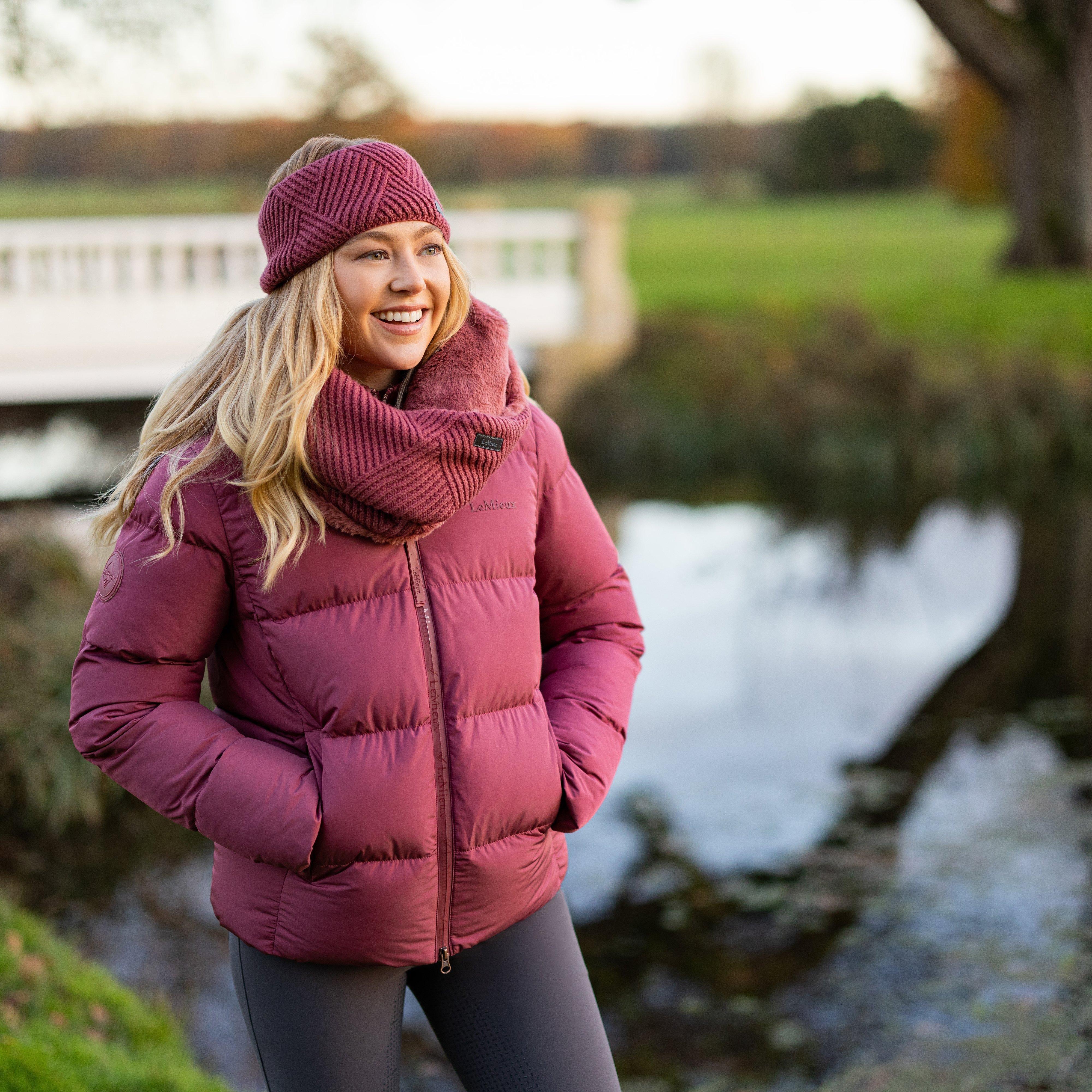 Womens Layla Snood Orchid - Image 6