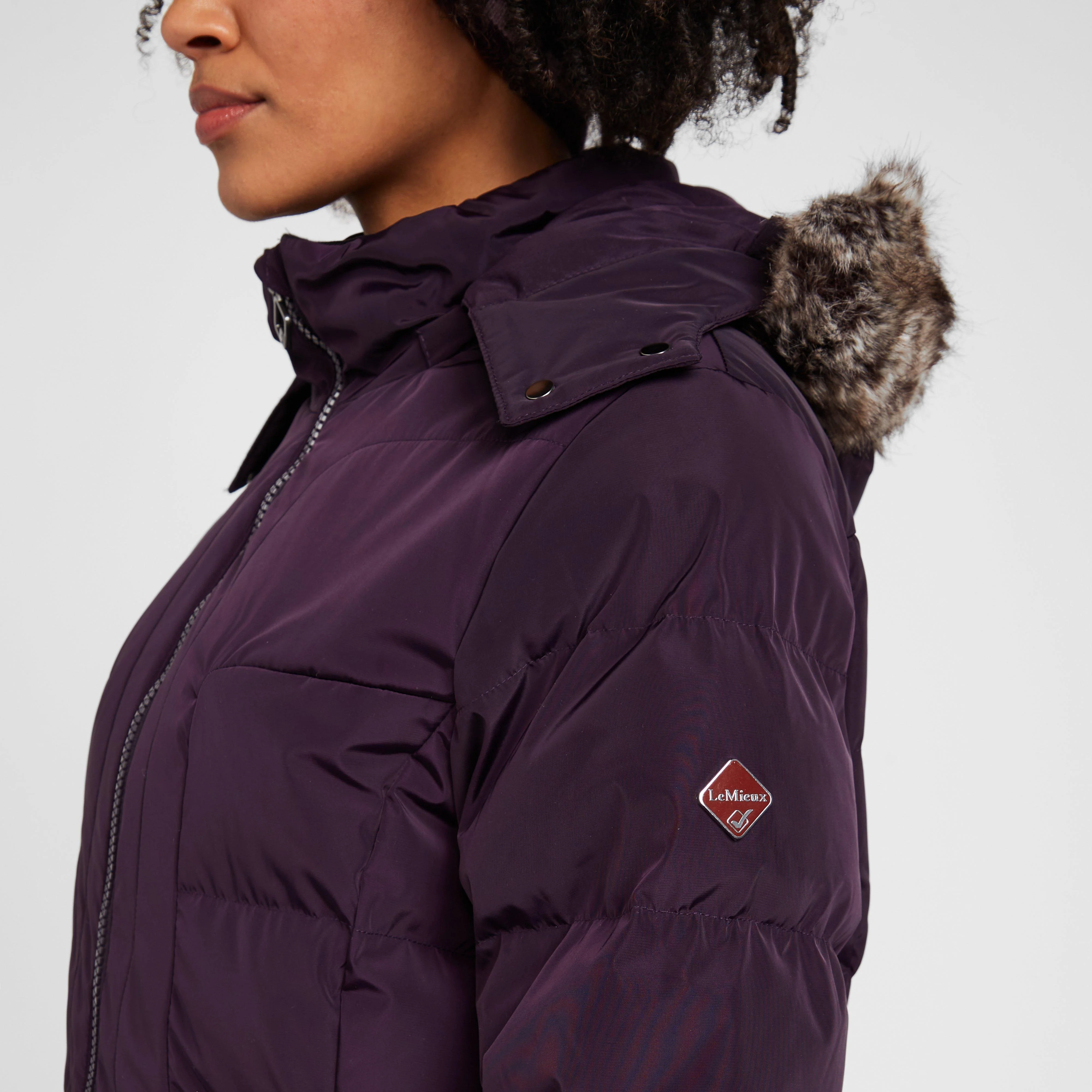 Womens Loire 3/4 Length Jacket Fig - Image 8