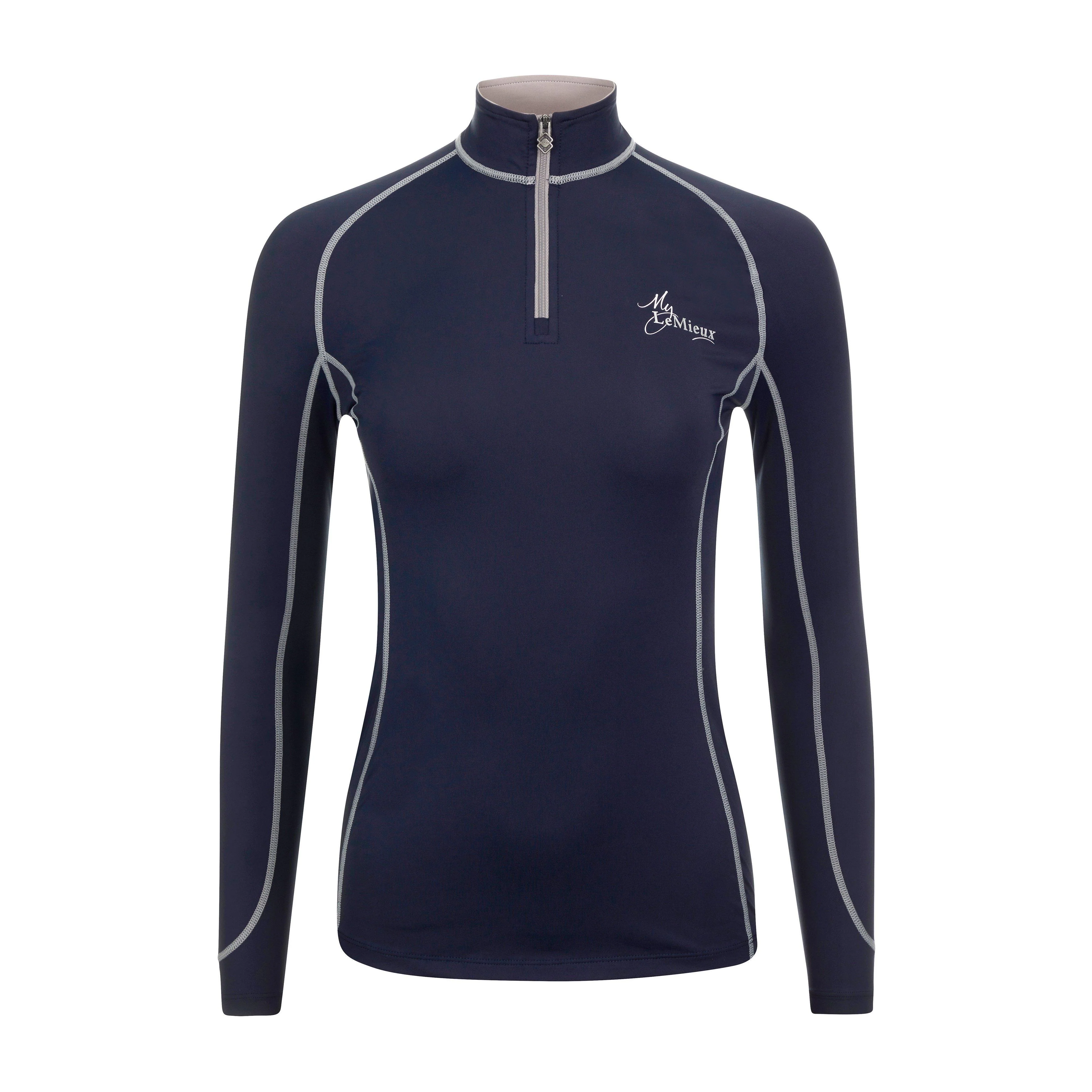 Womens My LeMieux Womens Base Layer Navy - Image 13