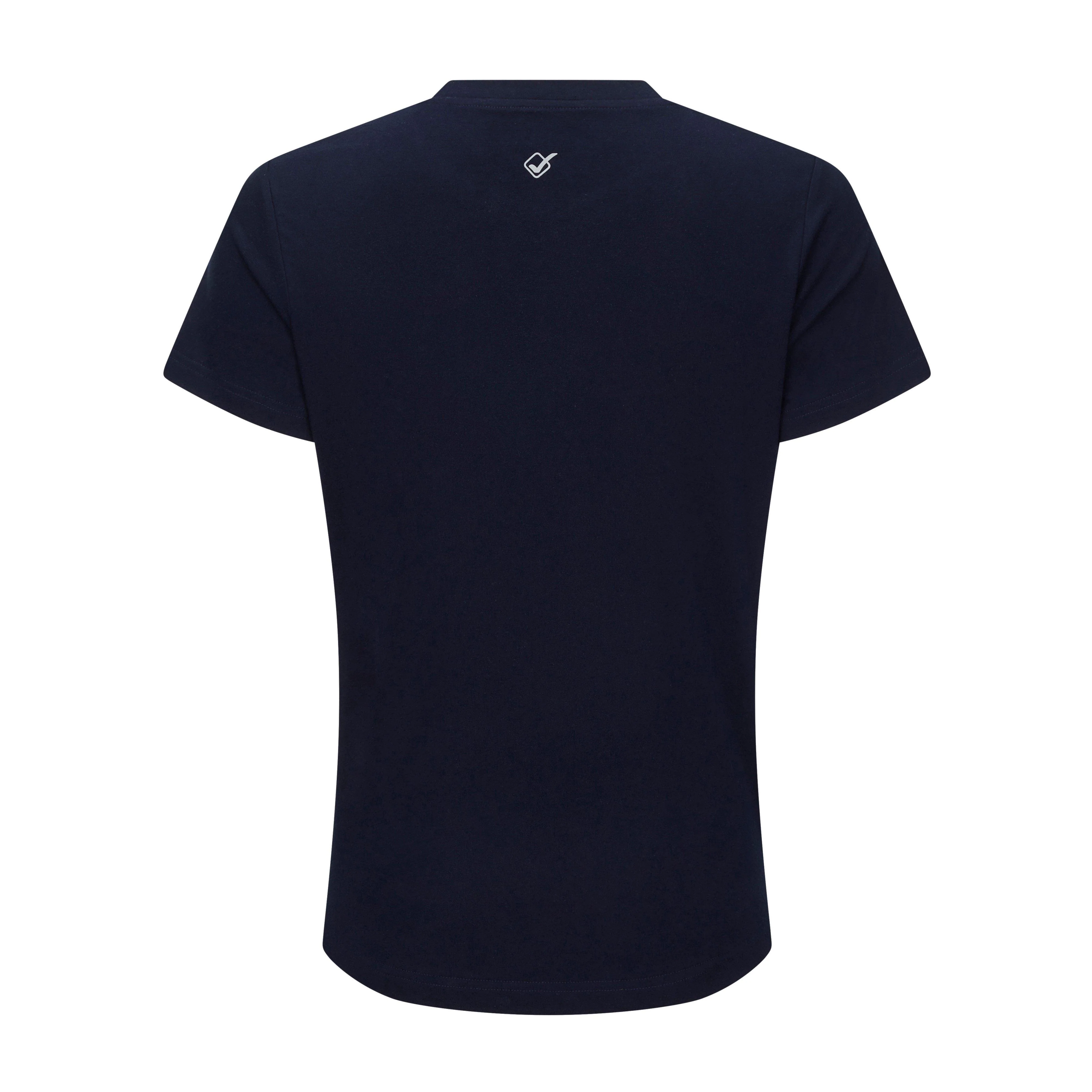 Womens Sports T-Shirt Navy - Image 2