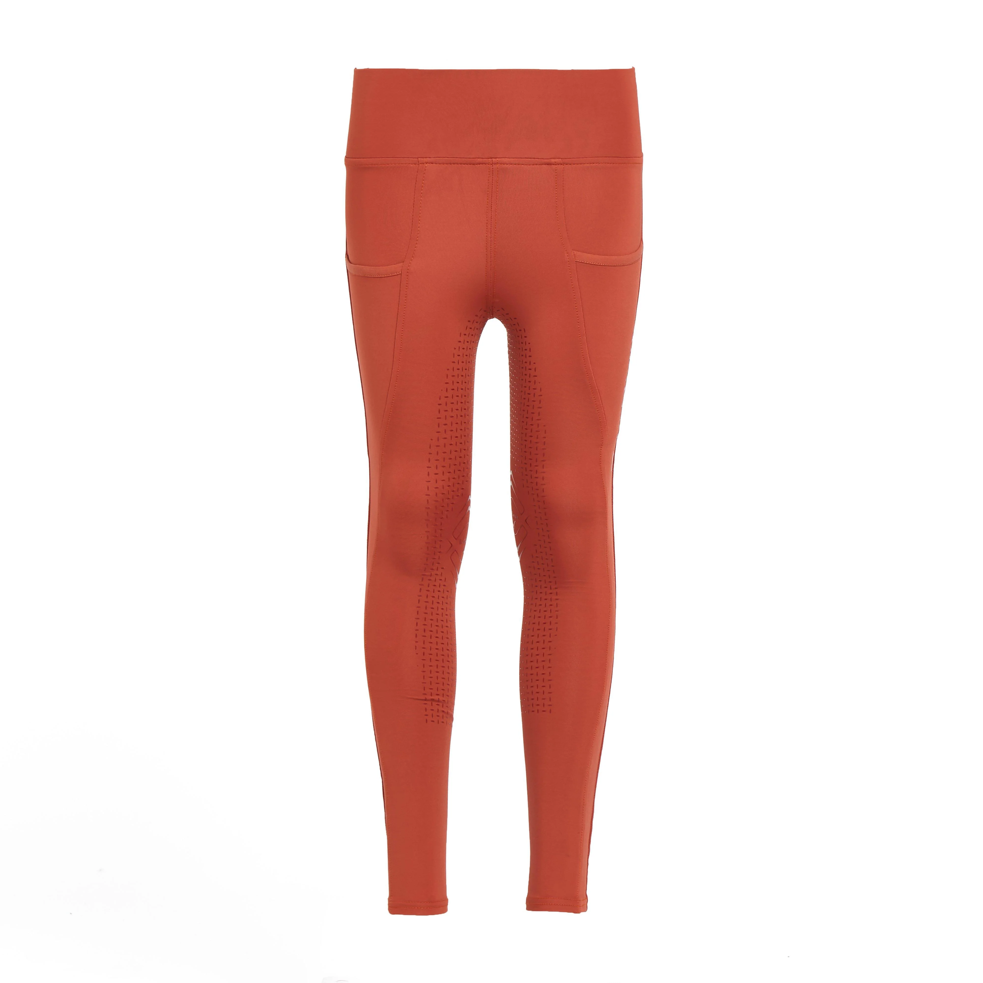 Young Rider Pull On Breeches Sienna - Image 5