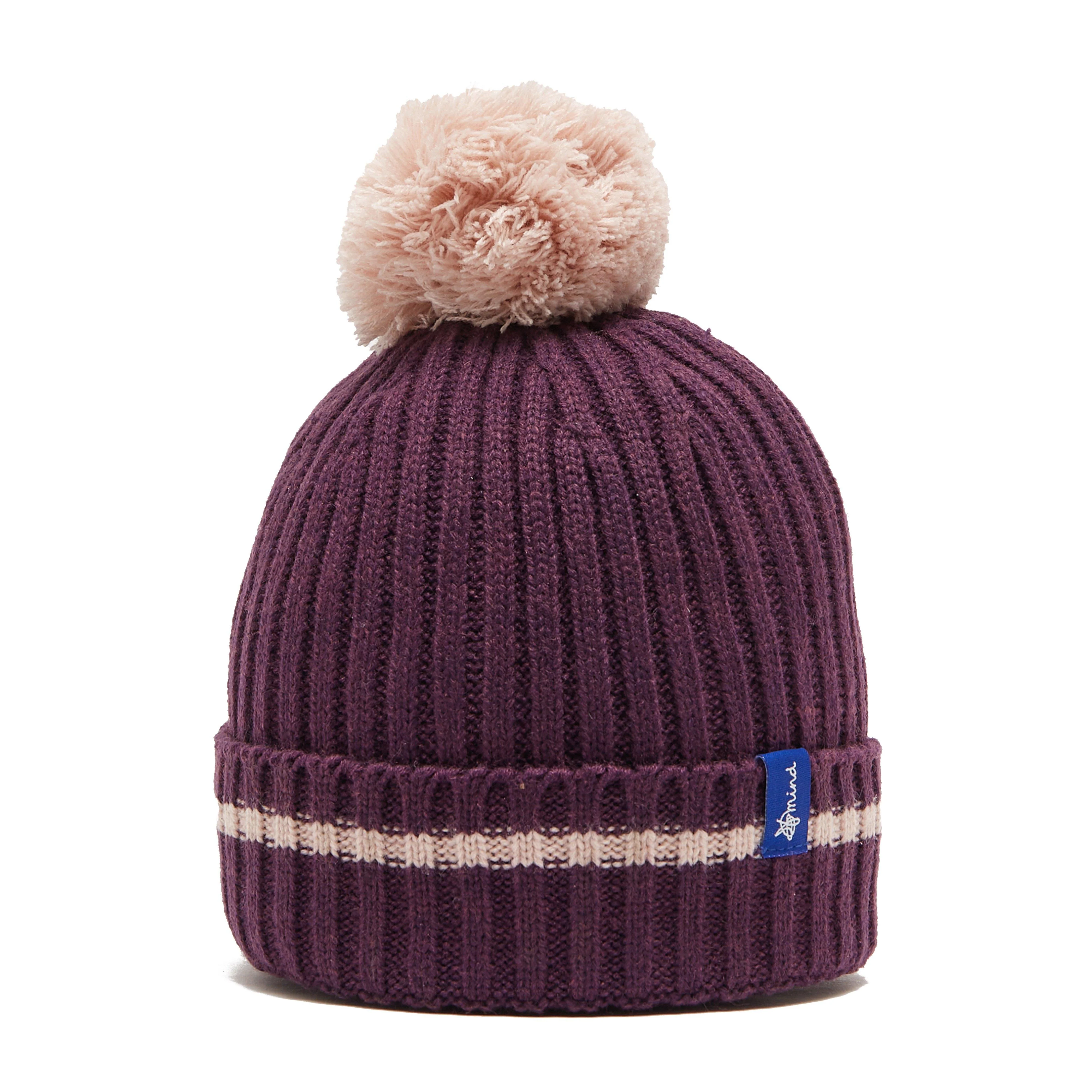 Kids Hats On Beanie Purple - Image 5