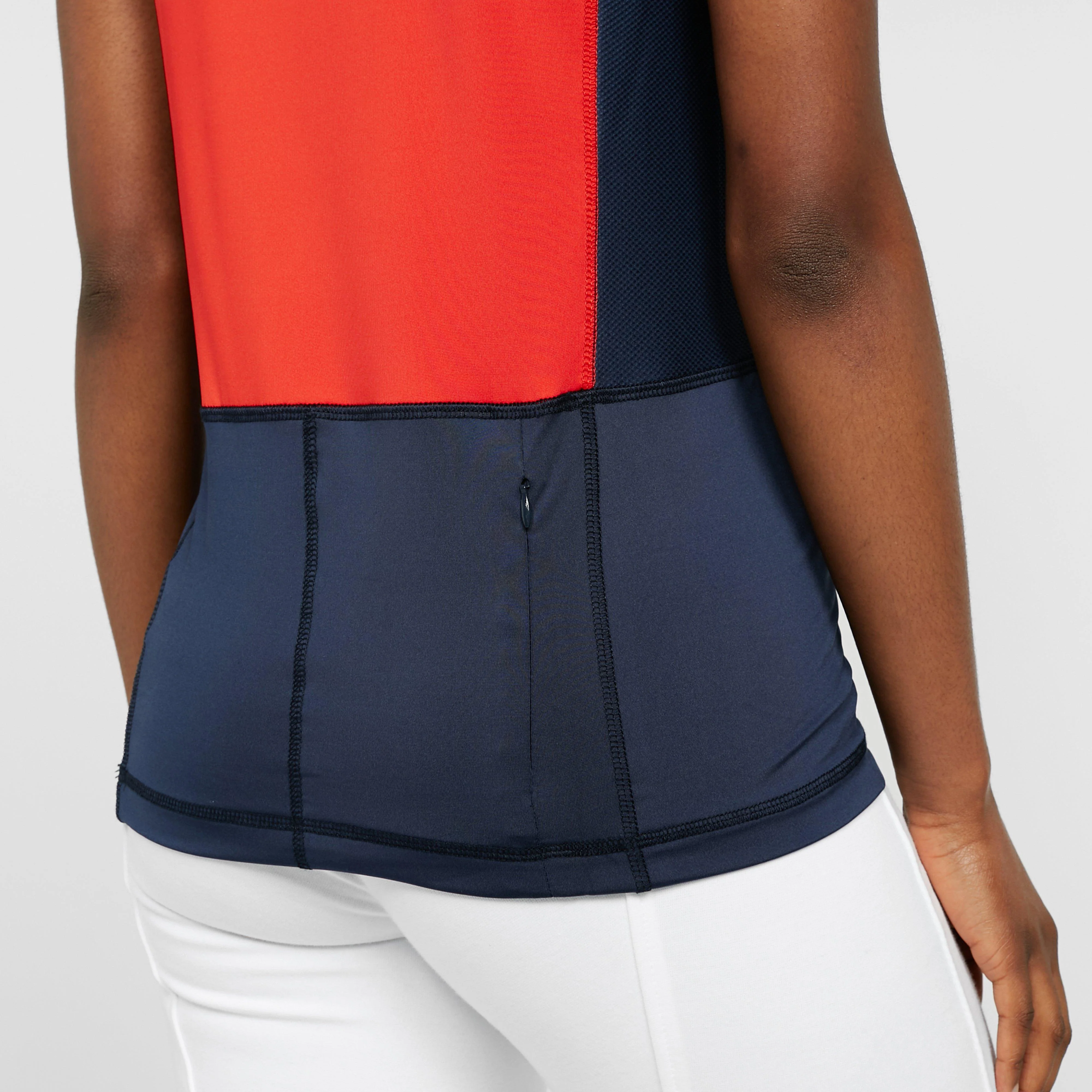 Womens Brilliant Event Shirt Intense Red - Image 6