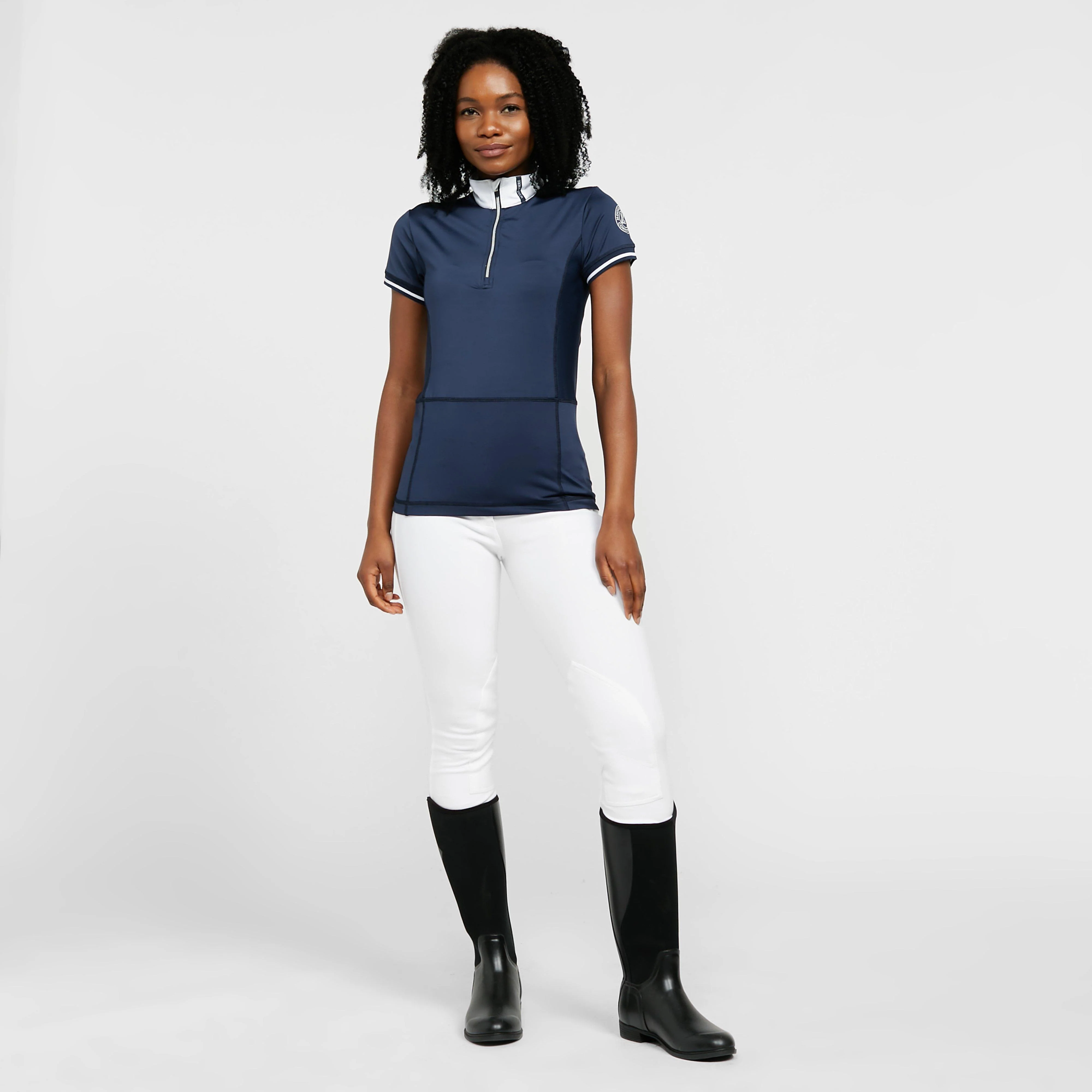 Womens Brilliant Event Shirt Navy - Image 3
