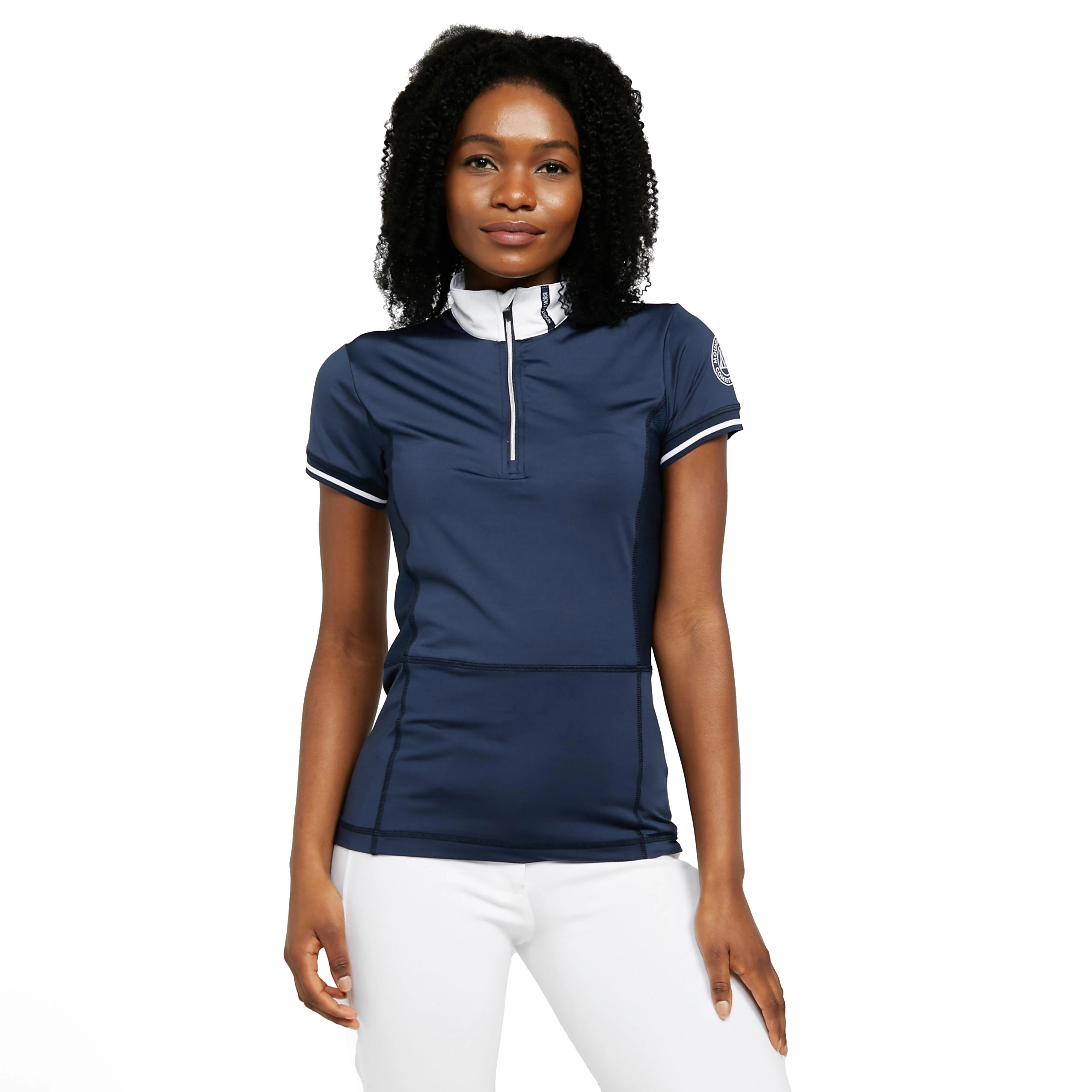 Womens Brilliant Event Shirt Navy - Image 8