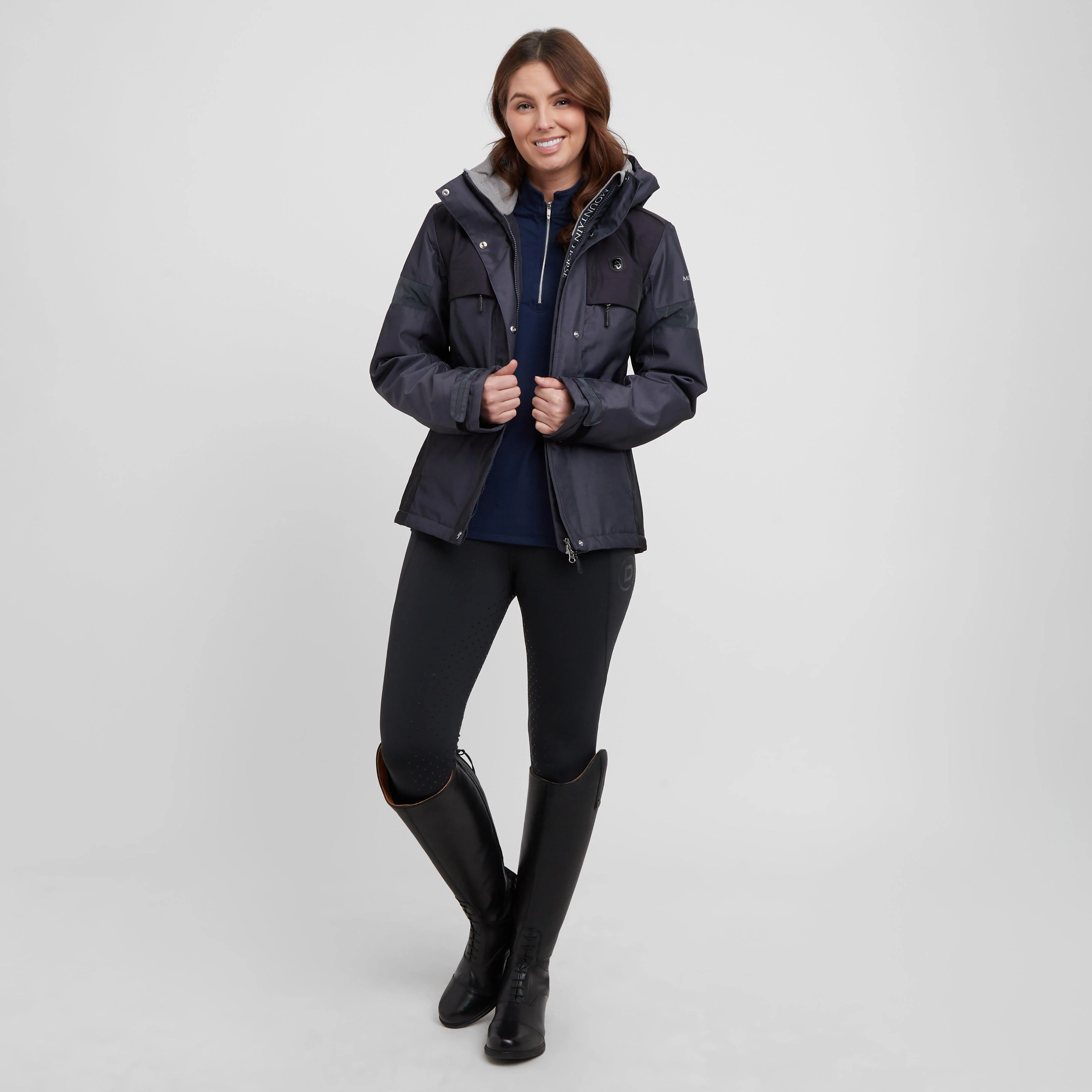 Womens Royal Grace Jacket Deep Purple - Image 3