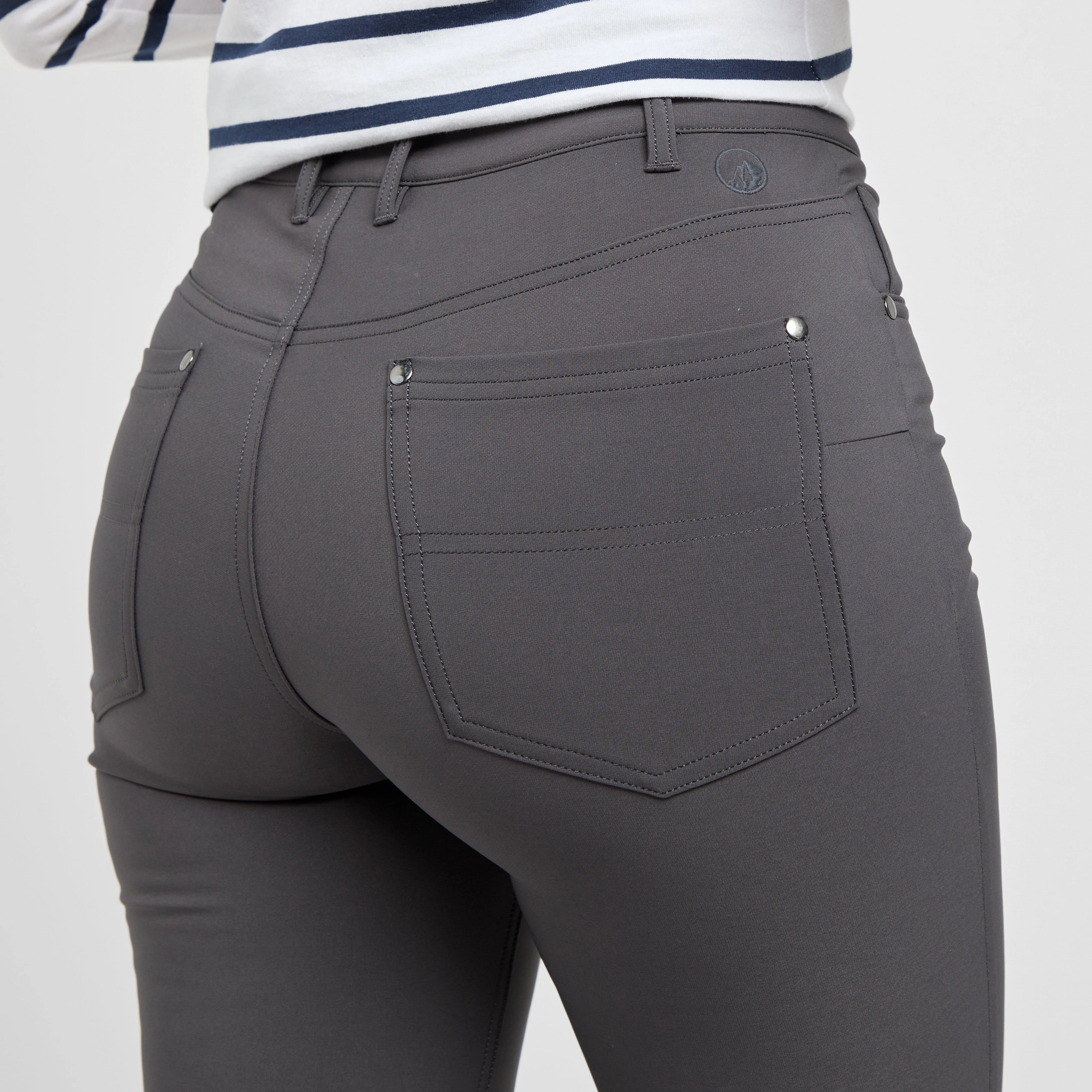 Womens Walking Jeans Grey - Image 5