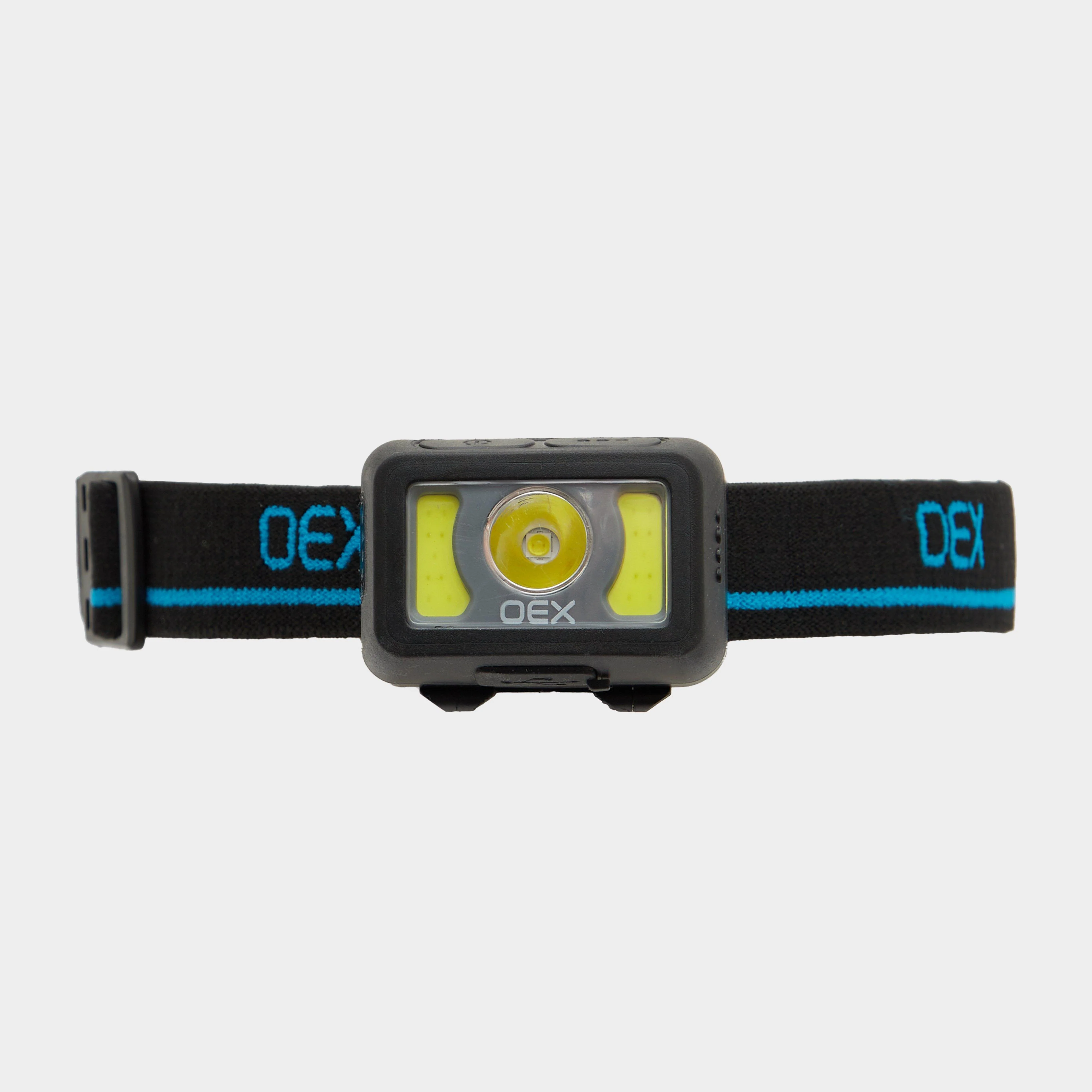 500L Rechargeable Head Torch Black - Image 2