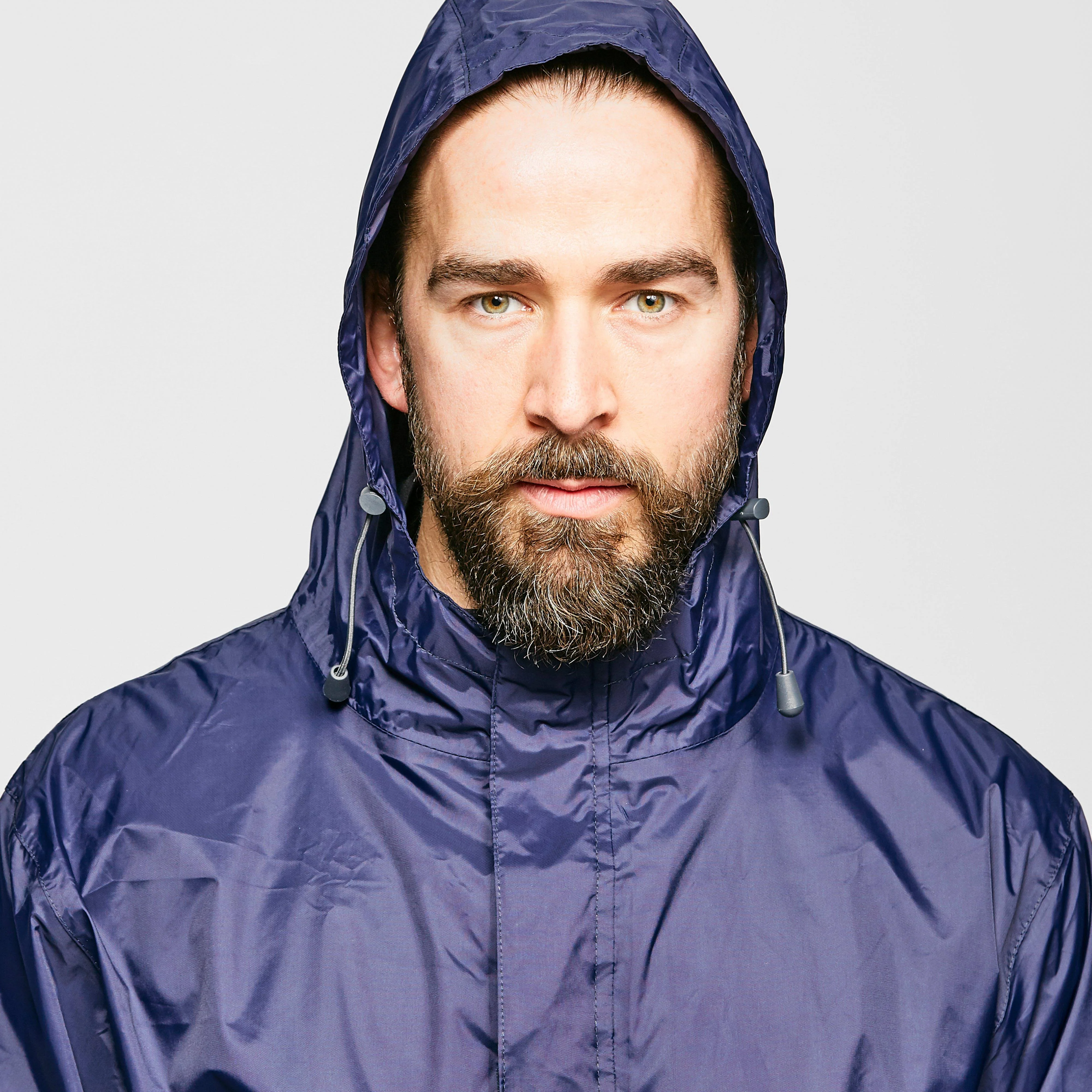 Mens Packable Cagoule Navy - Image 5