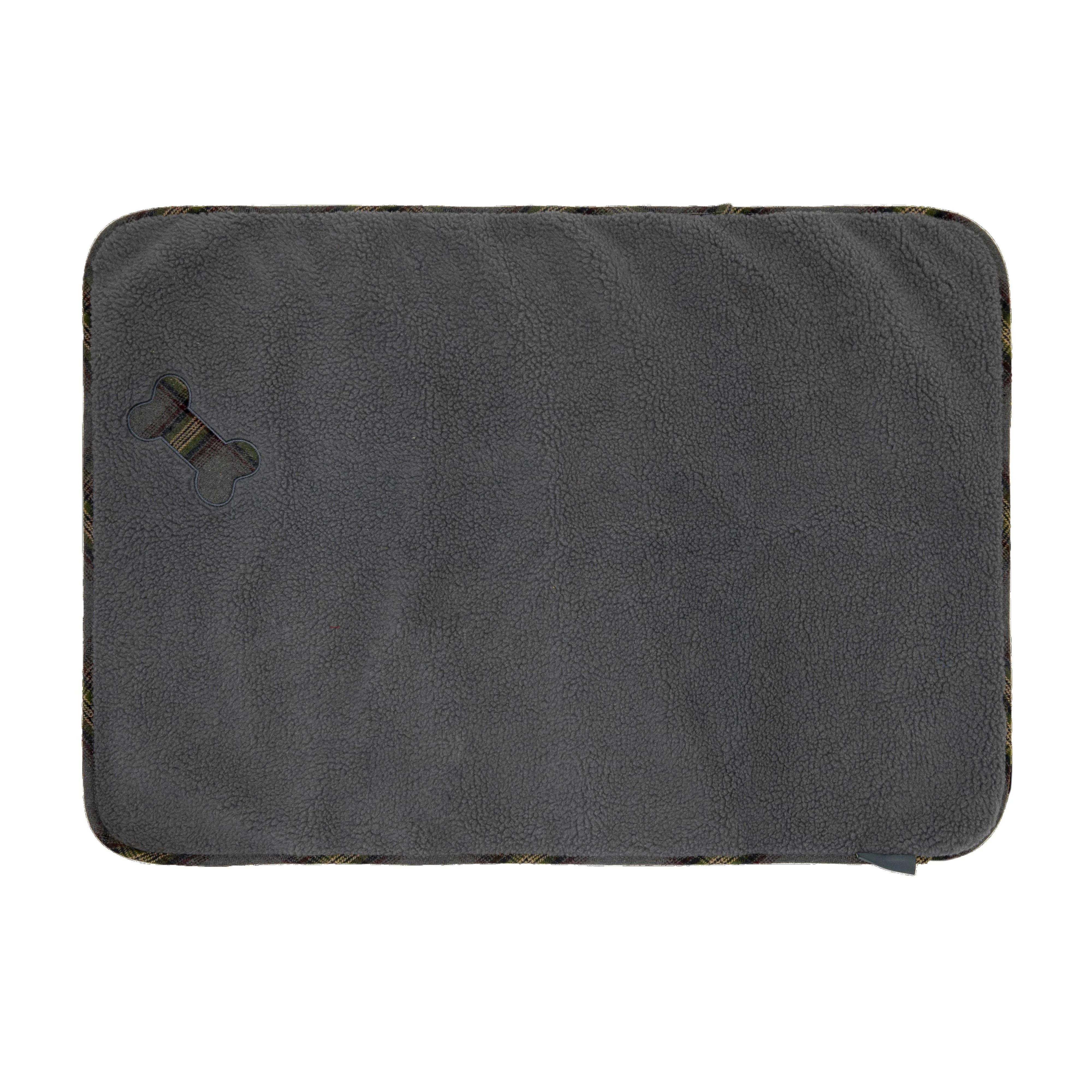 Pet Comforter Blanket Grey Tweed - Image 5