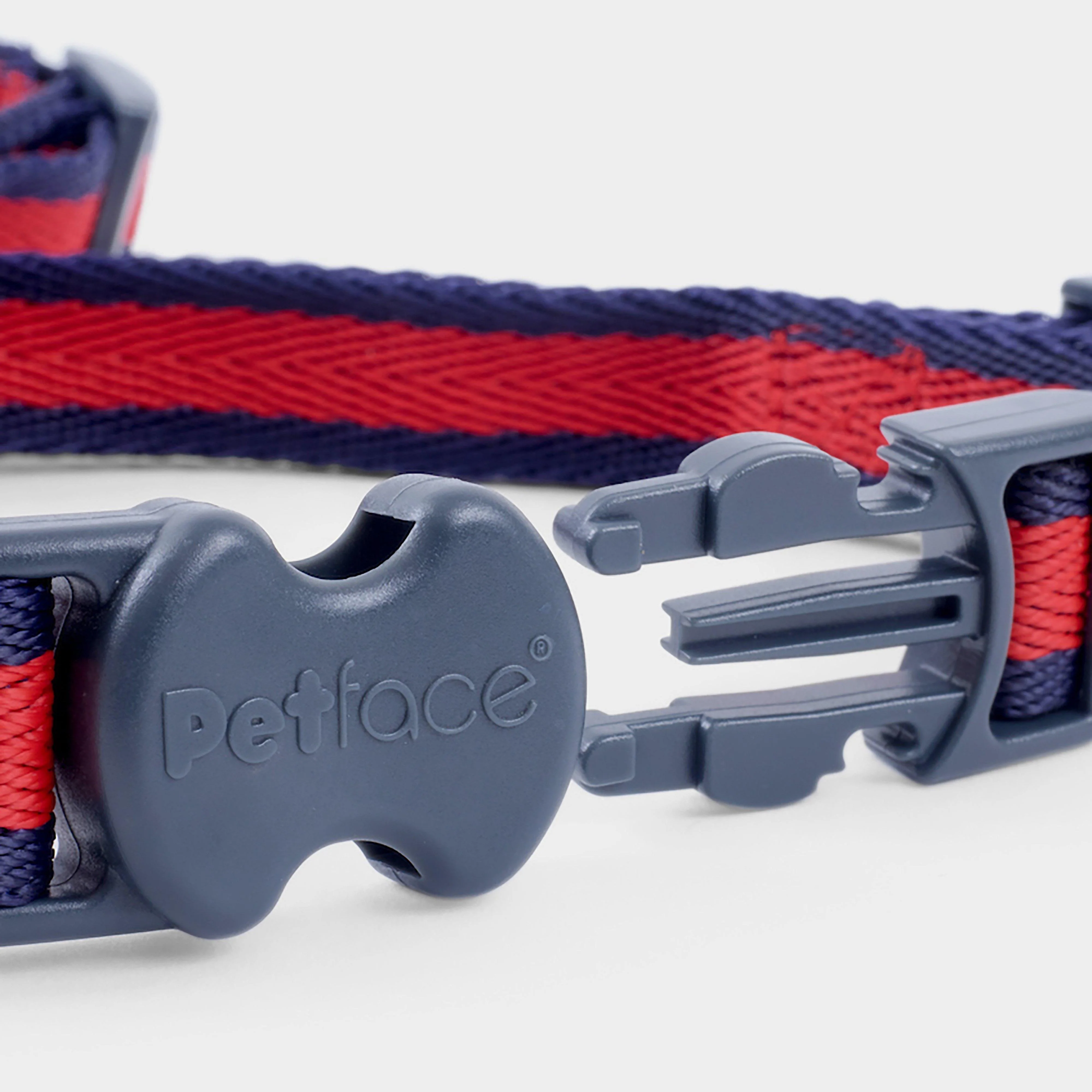 Scarlet Stripe Dog Harness Red/Navy - Image 4
