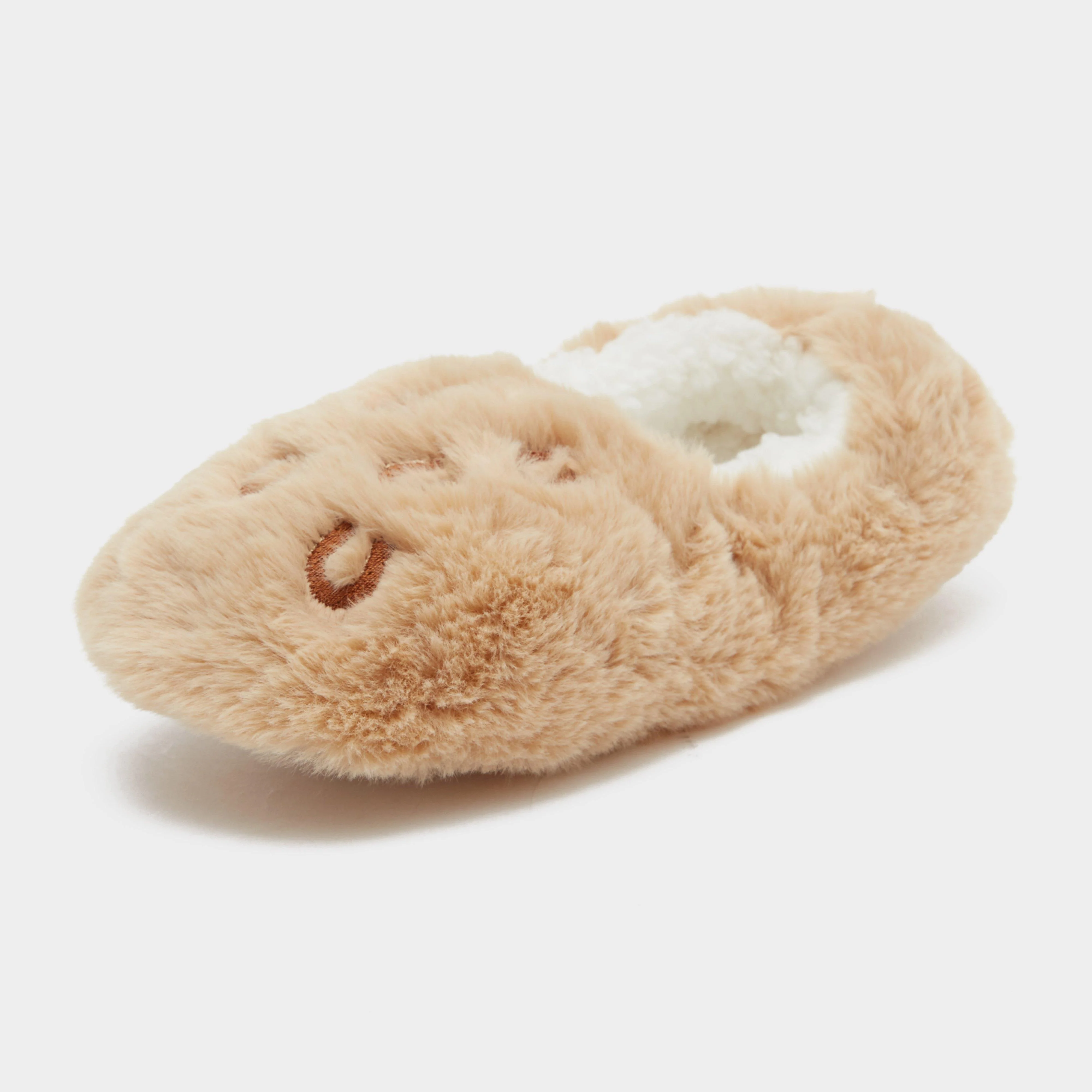 Kids' Wild Feet Fluffy Footsie Slippers Horse - Image 2