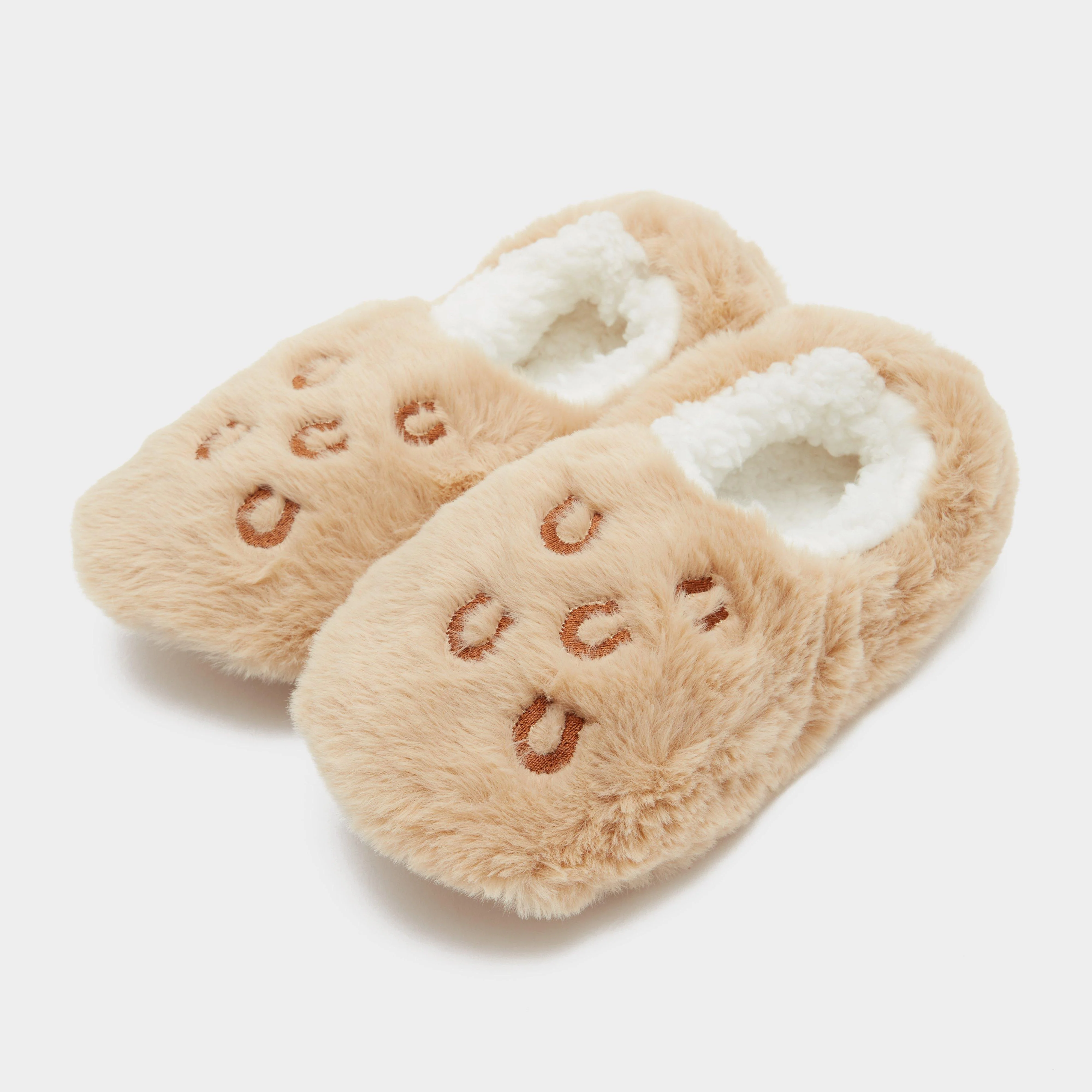 Kids' Wild Feet Fluffy Footsie Slippers Horse - Image 5