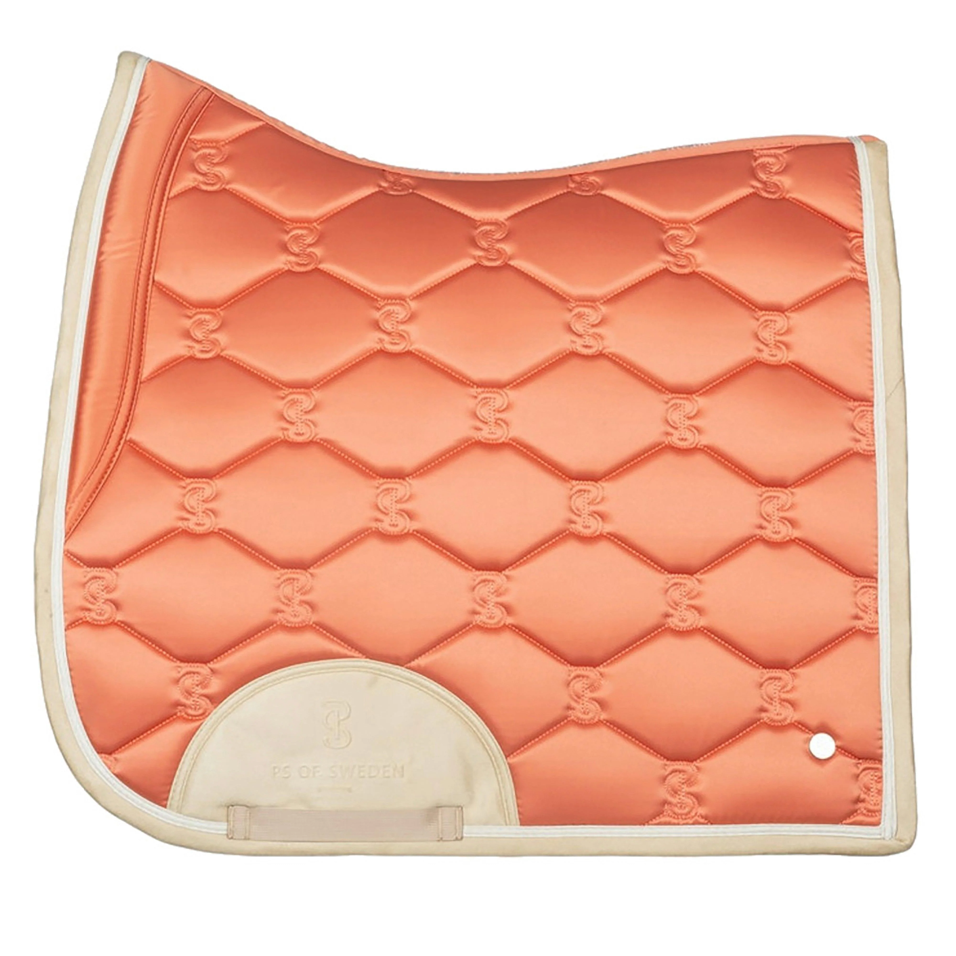 Suede Dressage Saddle Pad Ginger - Image 4
