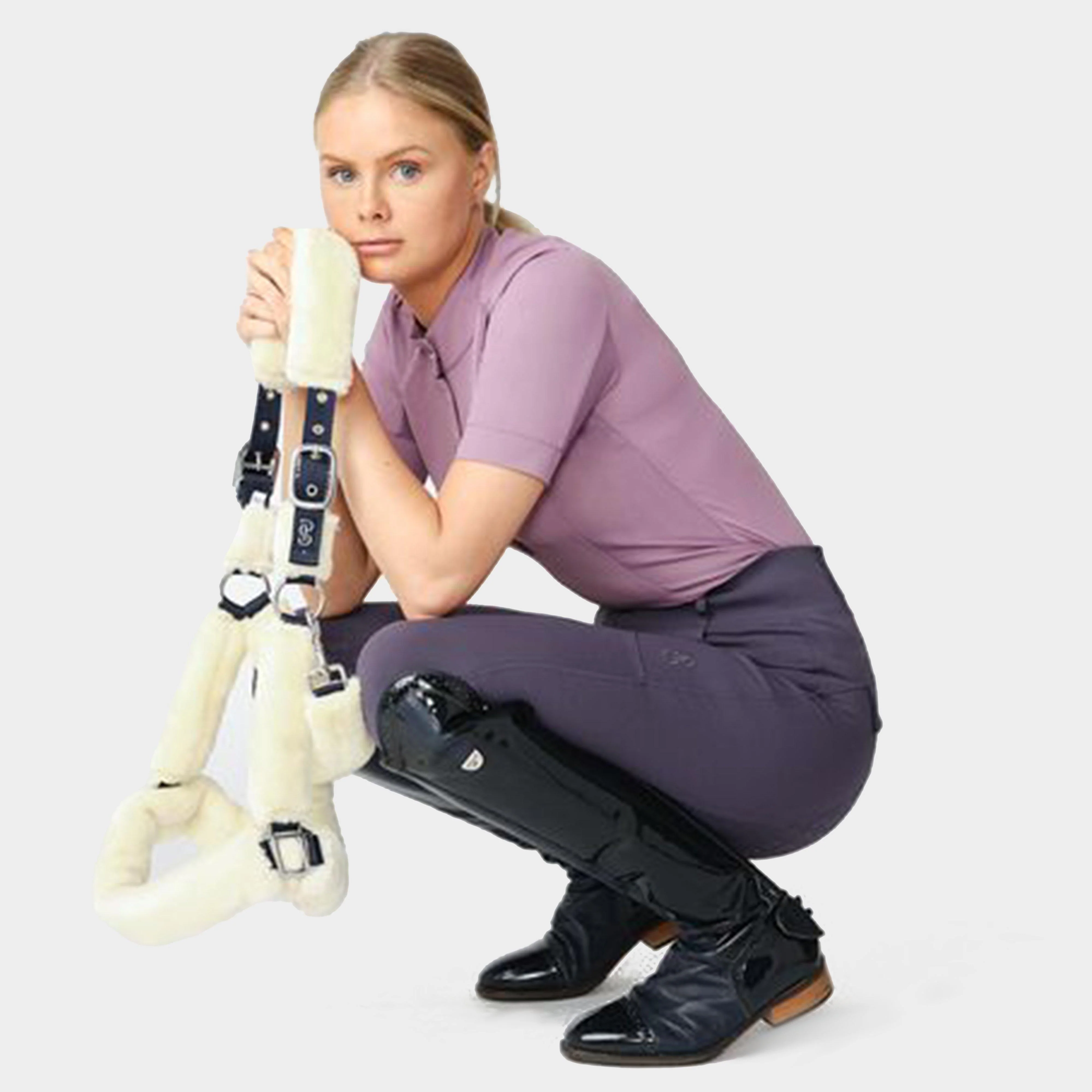Womens Juliette Riding Tights Odyssey Blue - Image 6