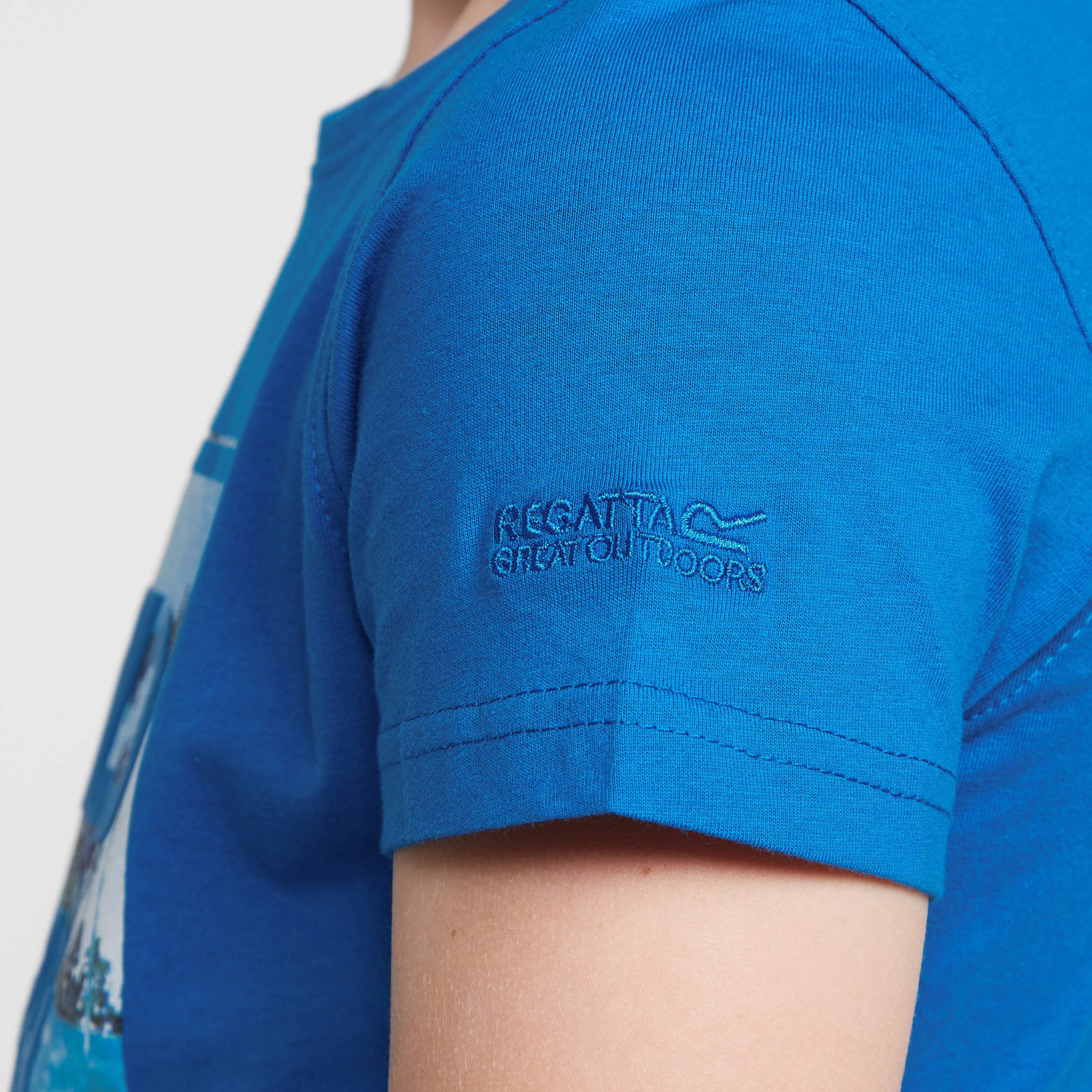 Childs Bosley V T-Shirt Imperial Blue - Image 5