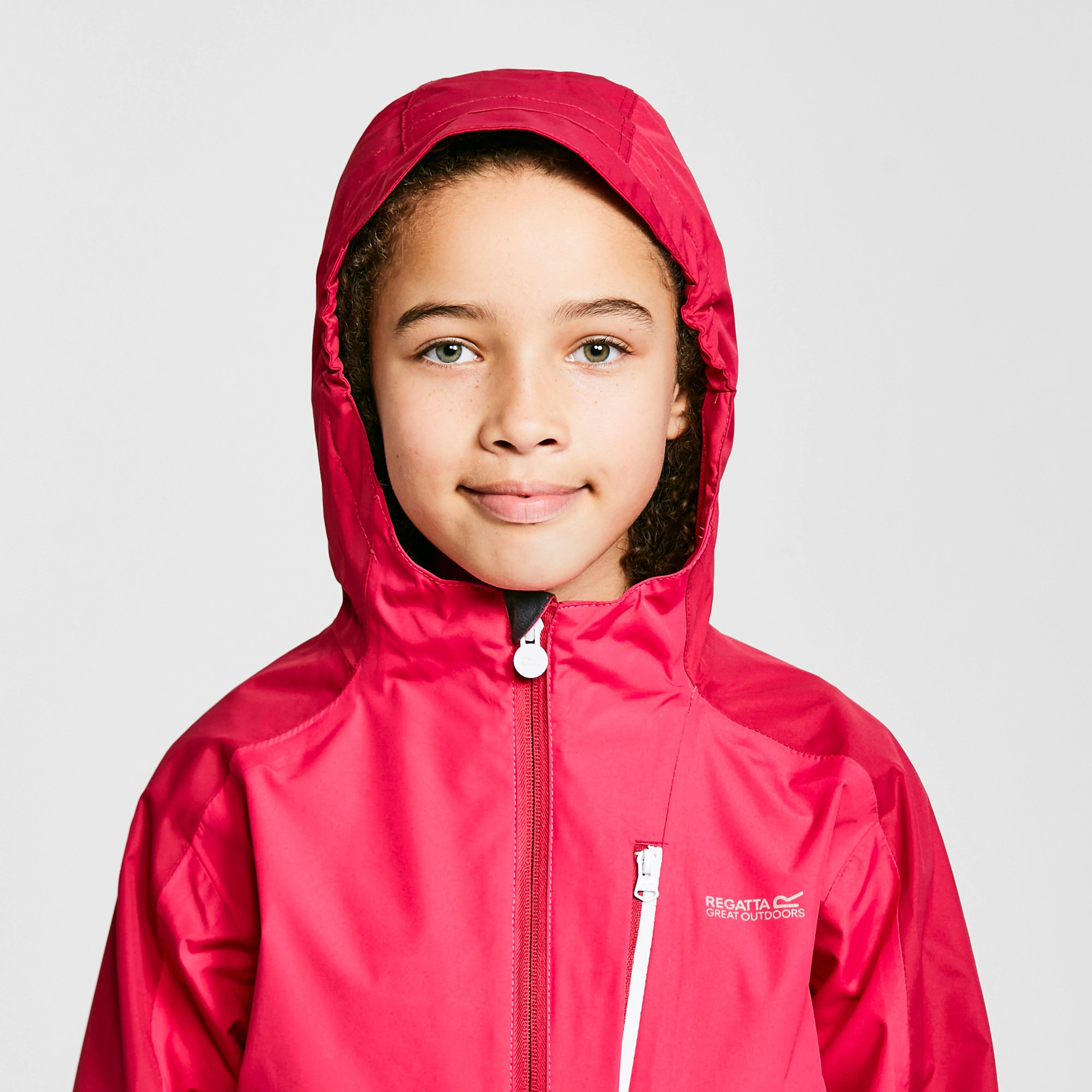 Childs Calderdale II Waterproof Jacket Pink Fusion - Image 5