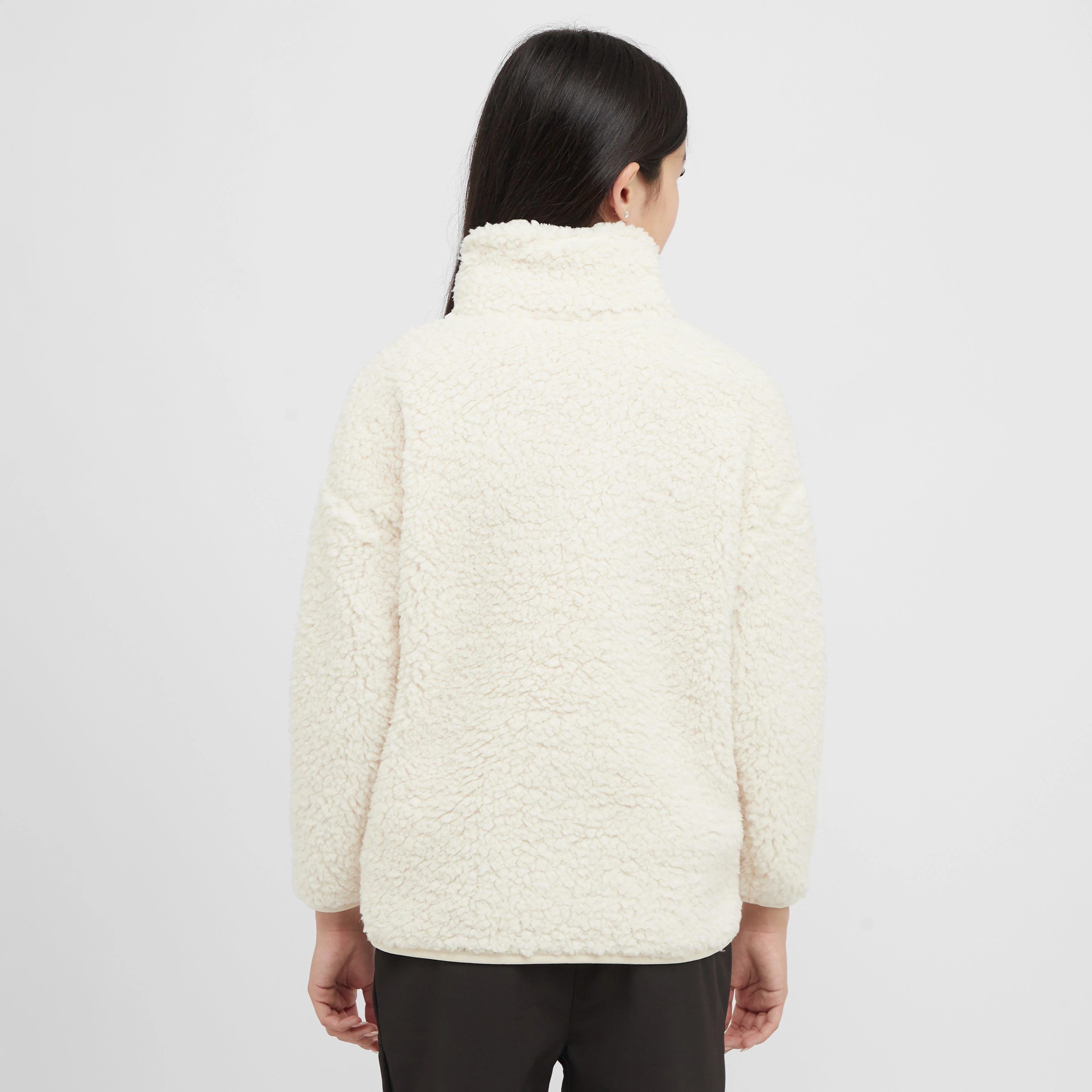 Kids Kaliza Half Zip Fleece Light Vanilla - Image 2