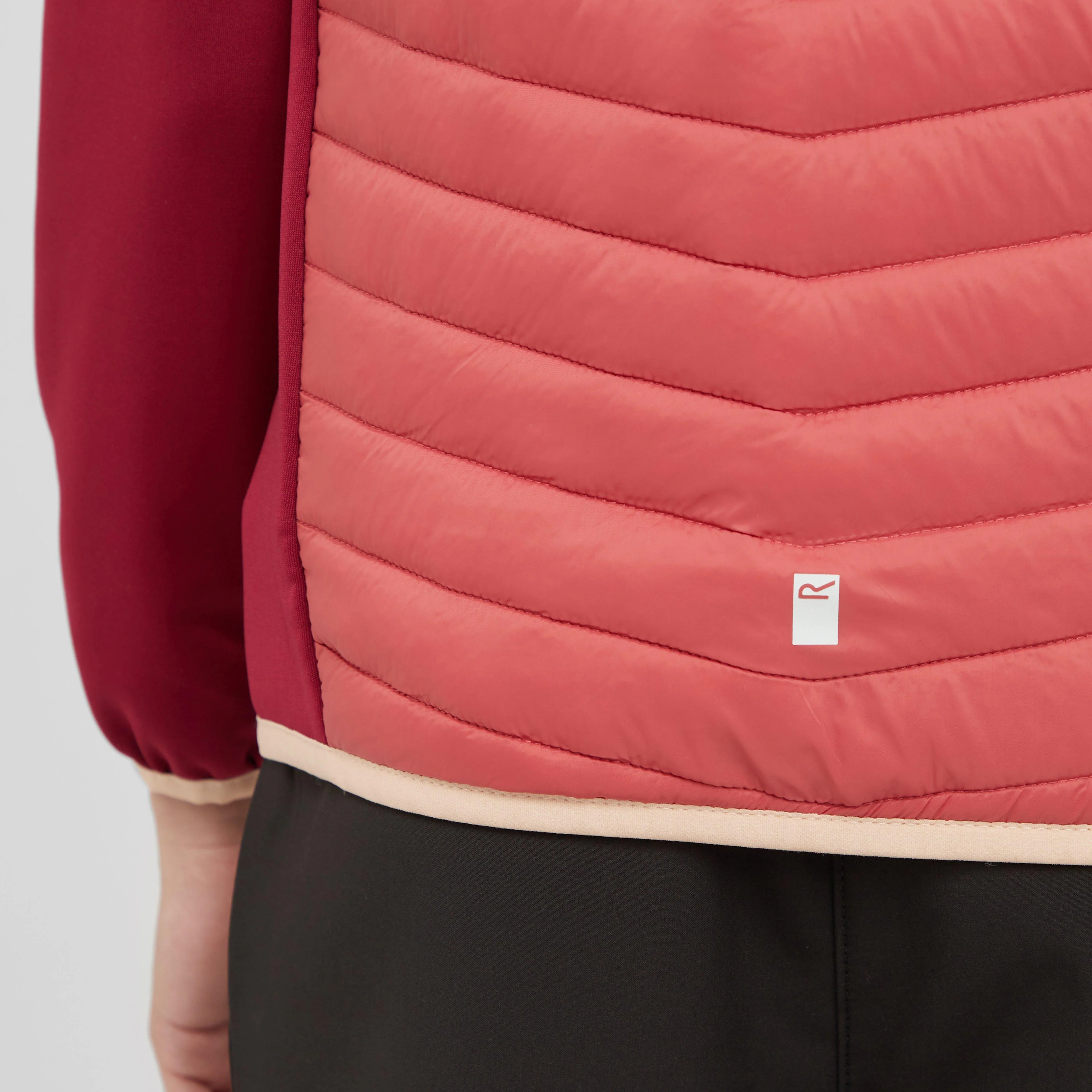 Kids Kielder Hybrid VIII Jacket Rumba Red Sky - Image 7