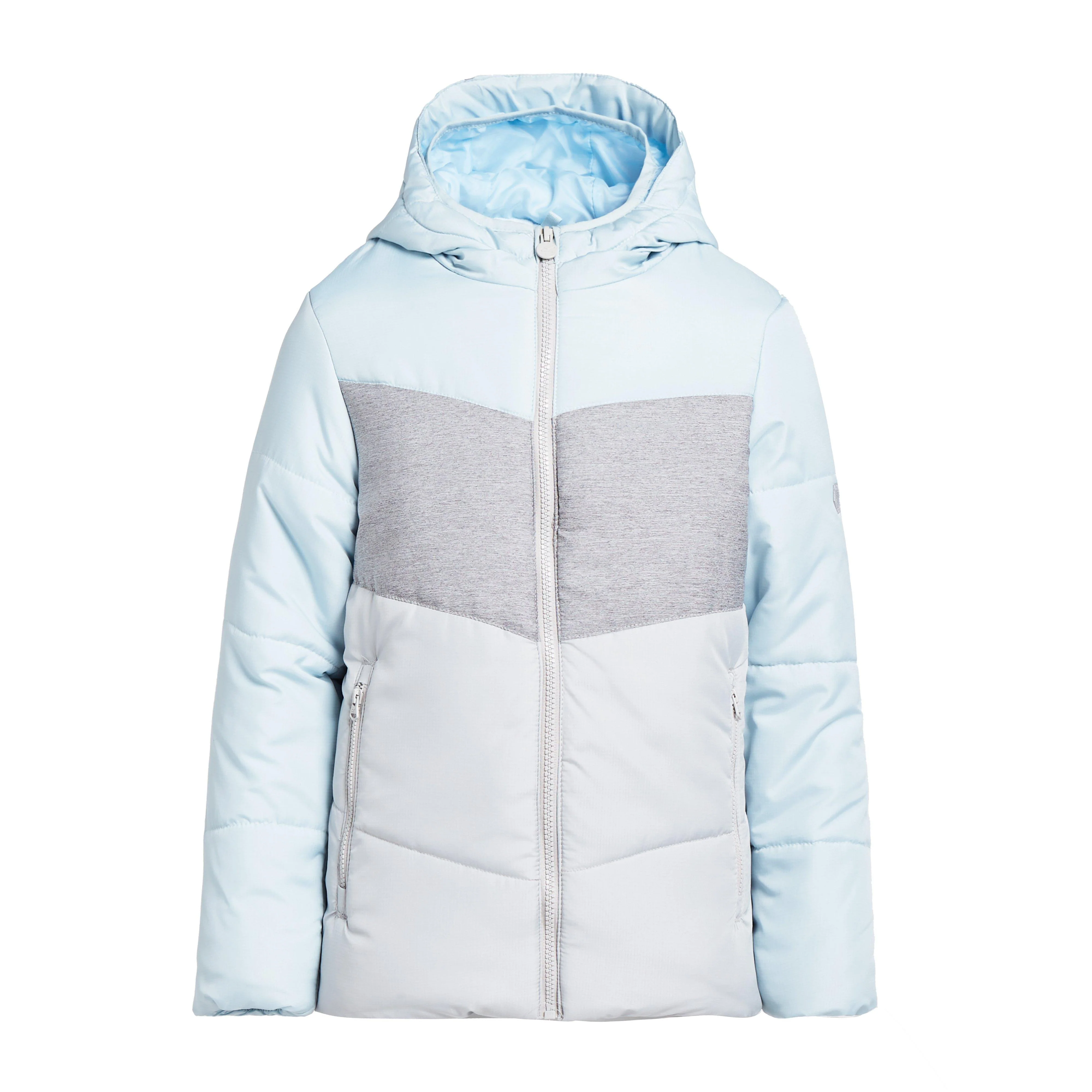 Kids Lofthouse VI Insulated Jacket Ice Blue Grey Marl - Image 10