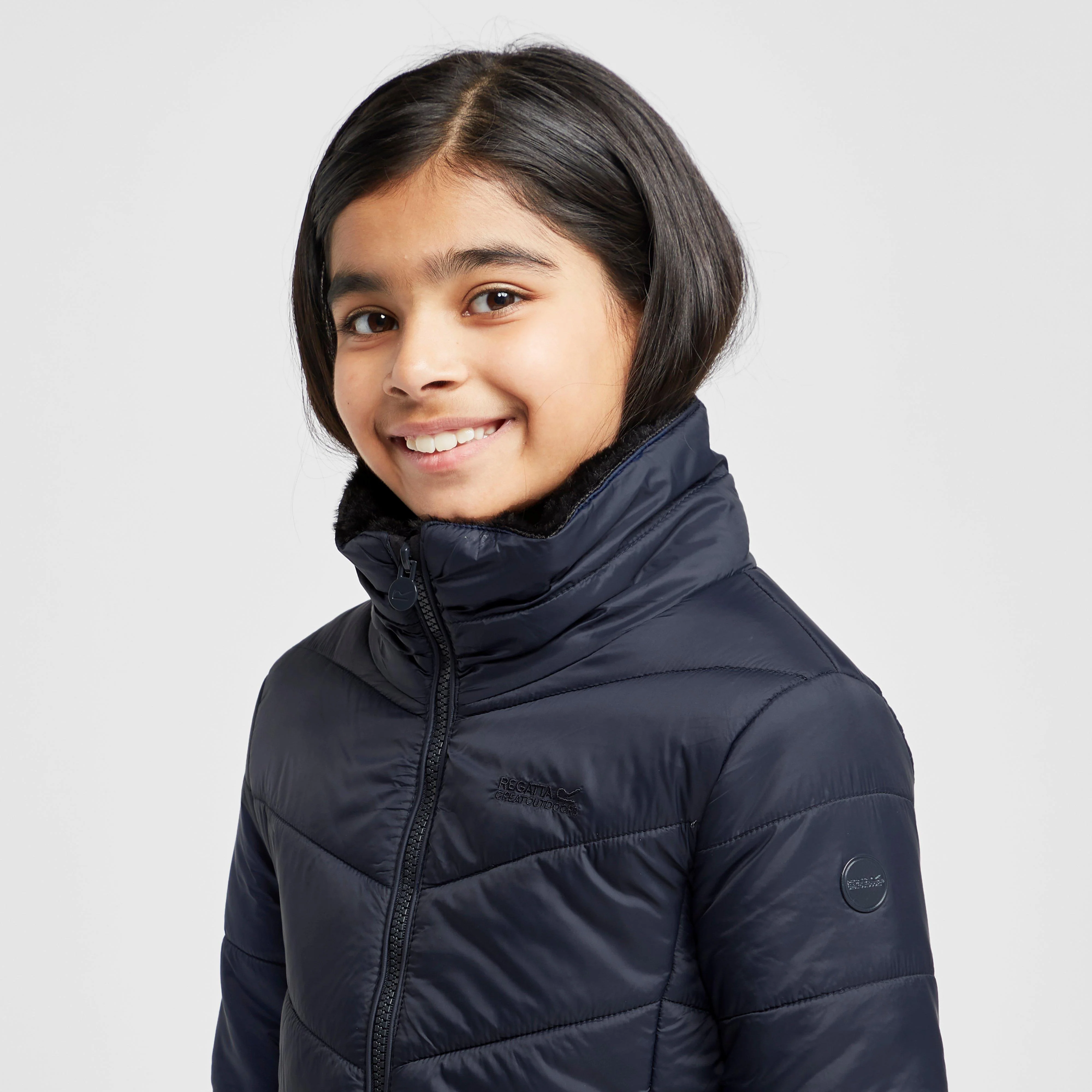 Kids Vedetta Insulated Jacket Navy - Image 4