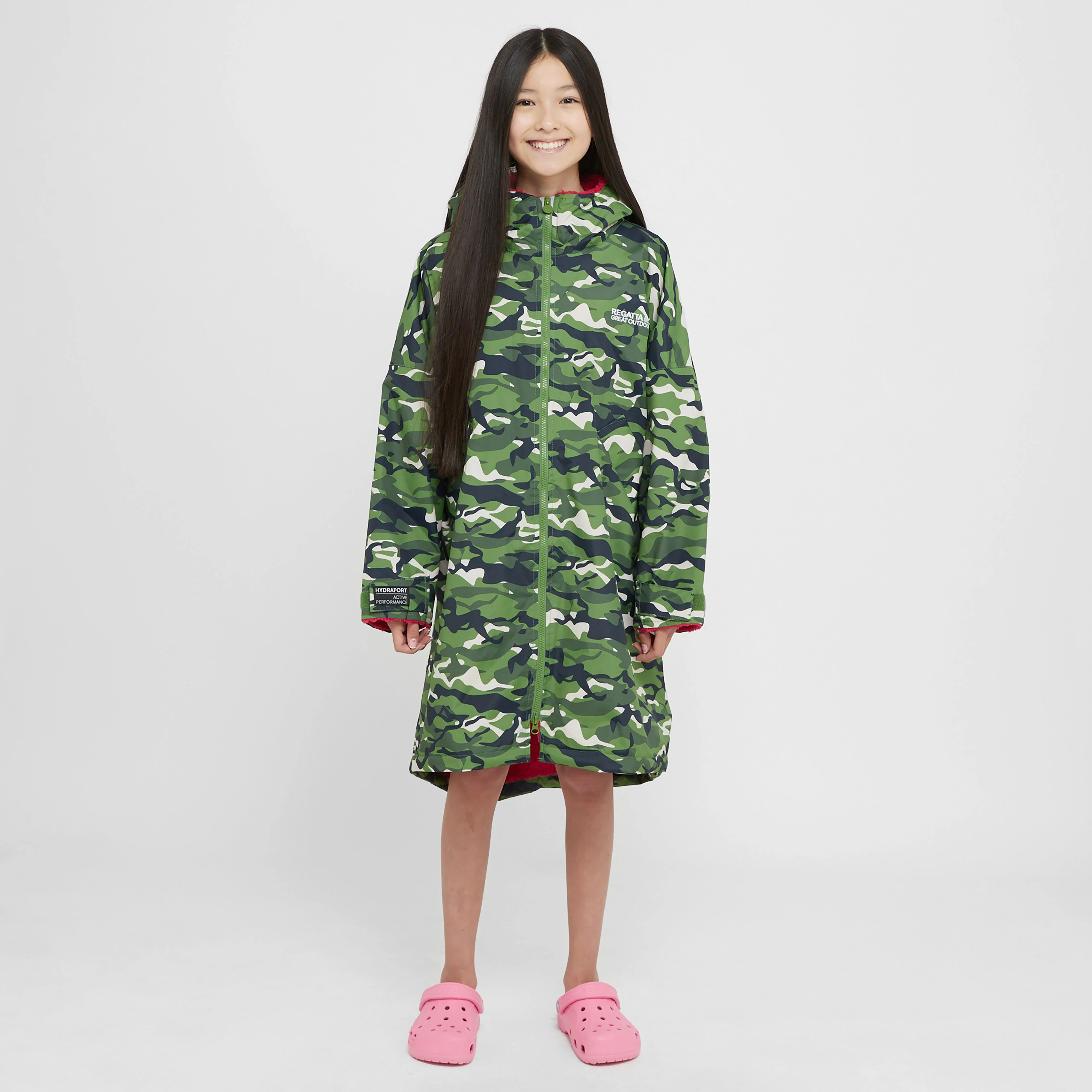 Kids Waterproof Robe Cactus Camouflage - Image 3