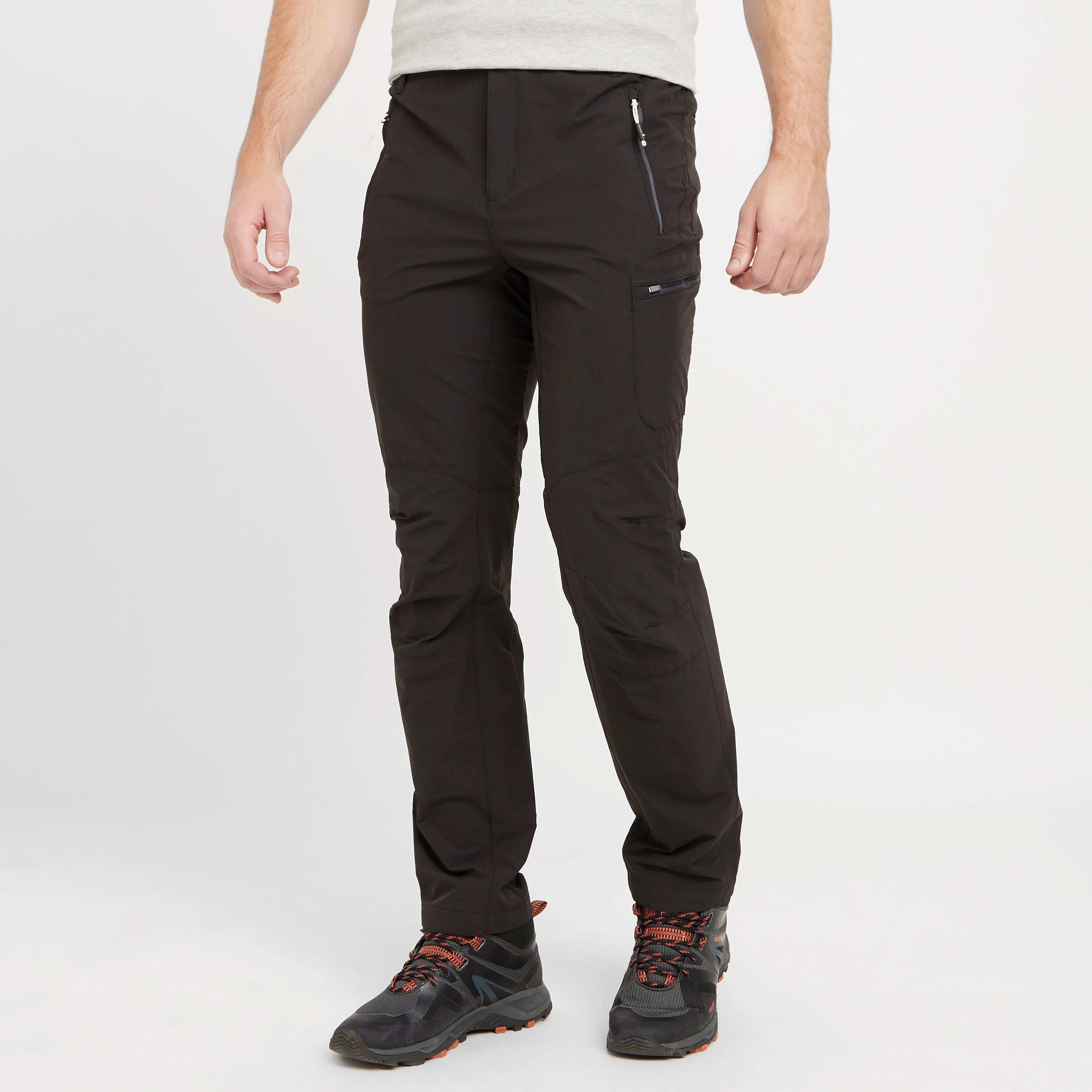 Mens Highton Stretch Walking Trousers Black