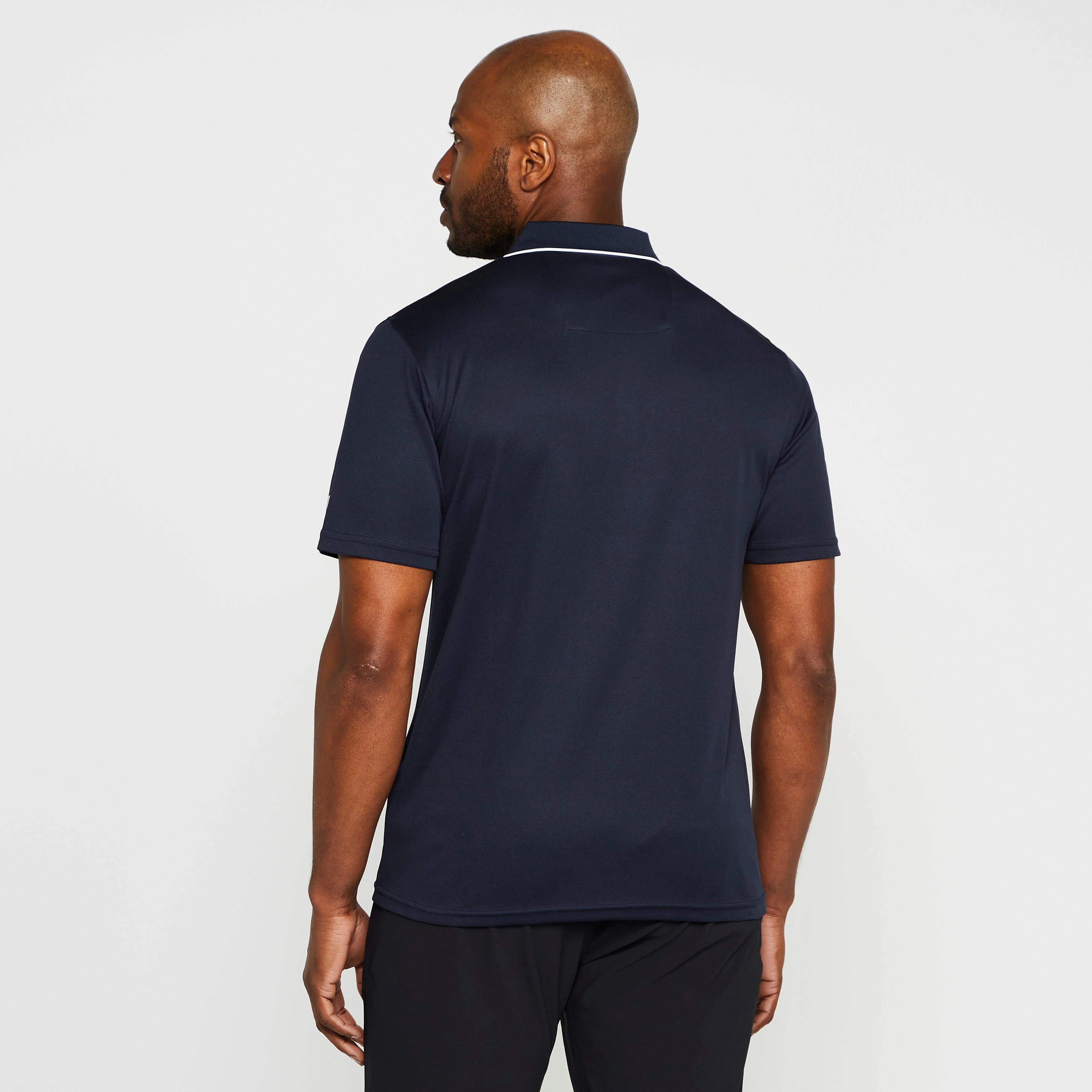 Mens Maverick V Active Polo Shirt Navy - Image 2