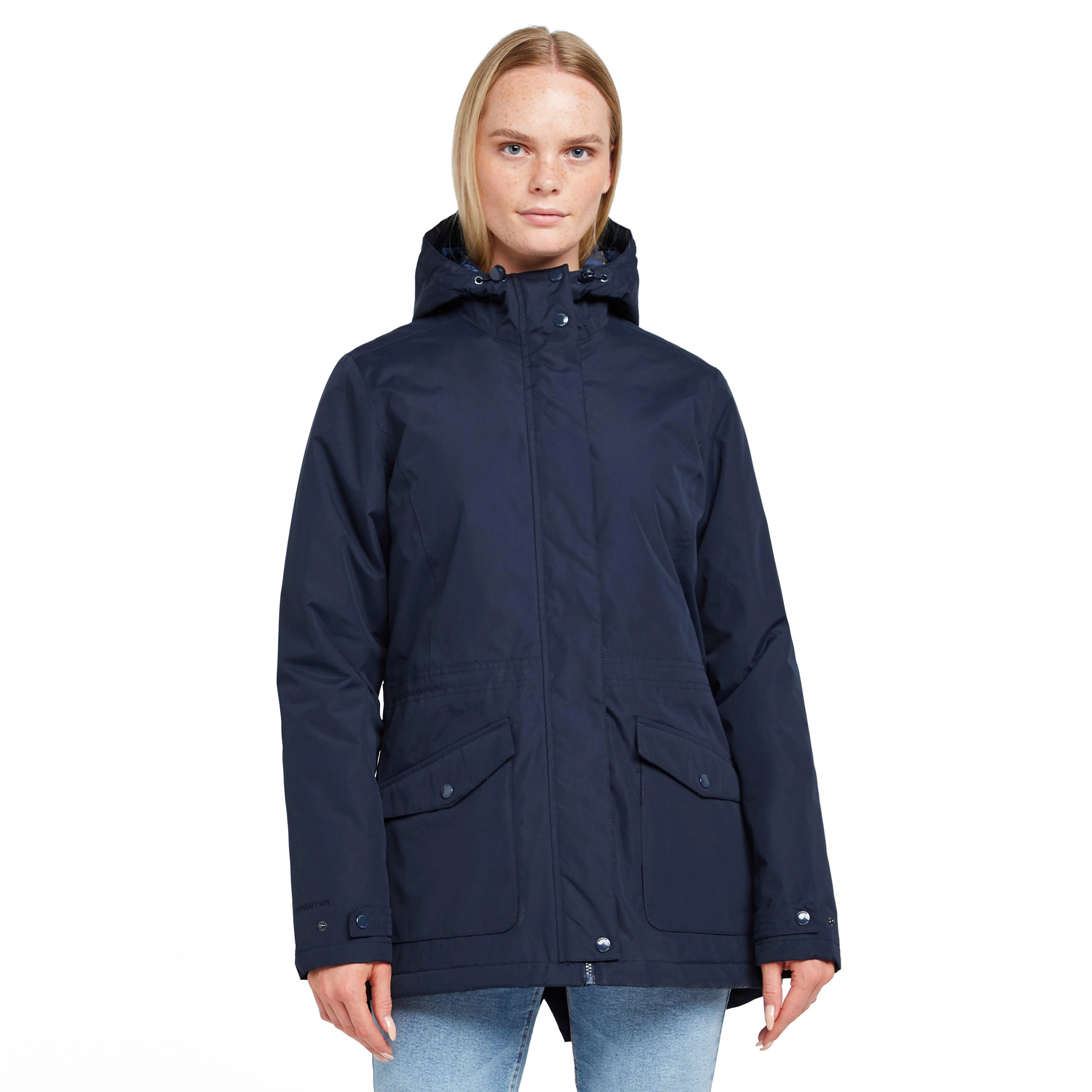 Womens Brigida Waterproof Insulated Jacket Navy - Image 13