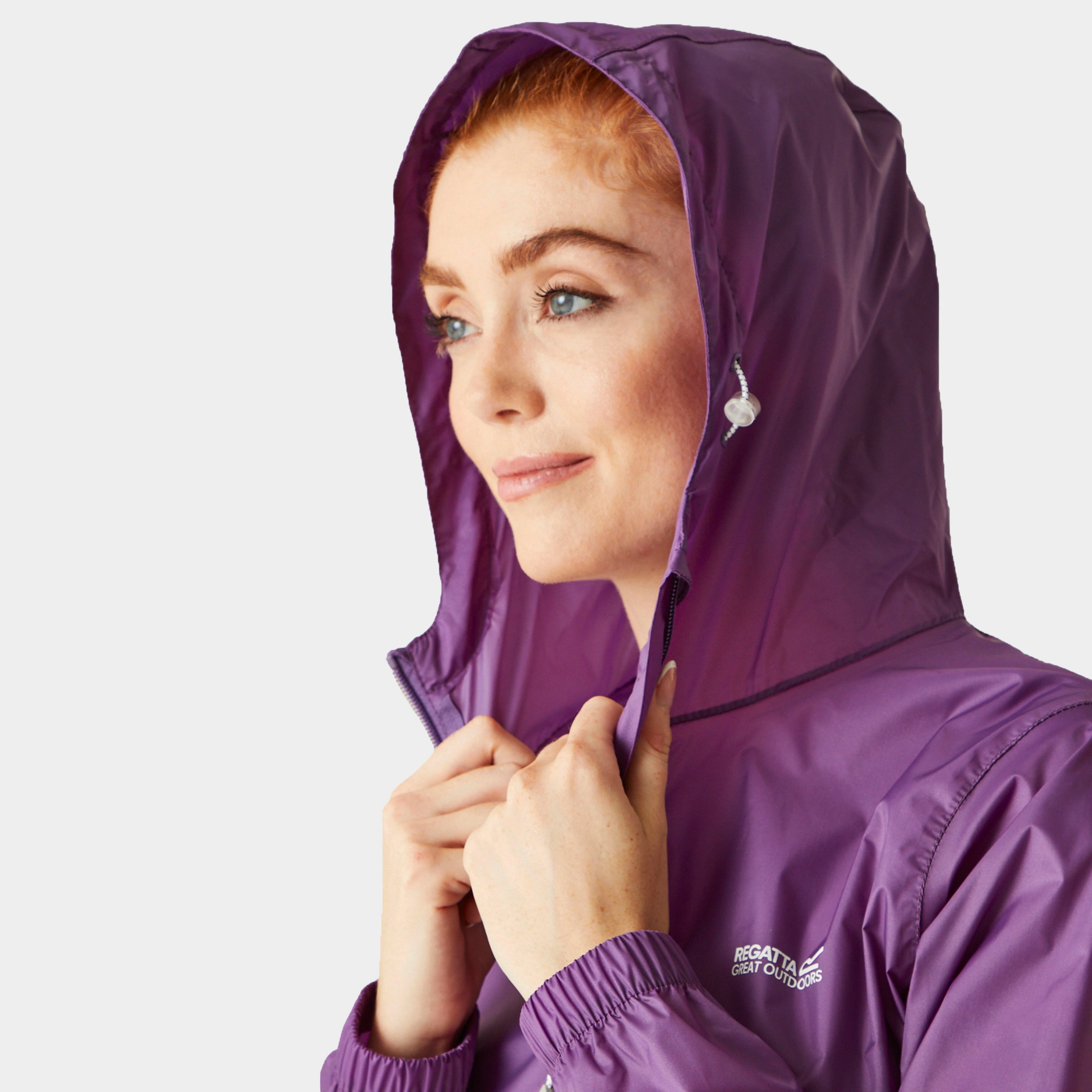 Womens Pack-It III Waterproof Jacket Sunset Purple - Image 4