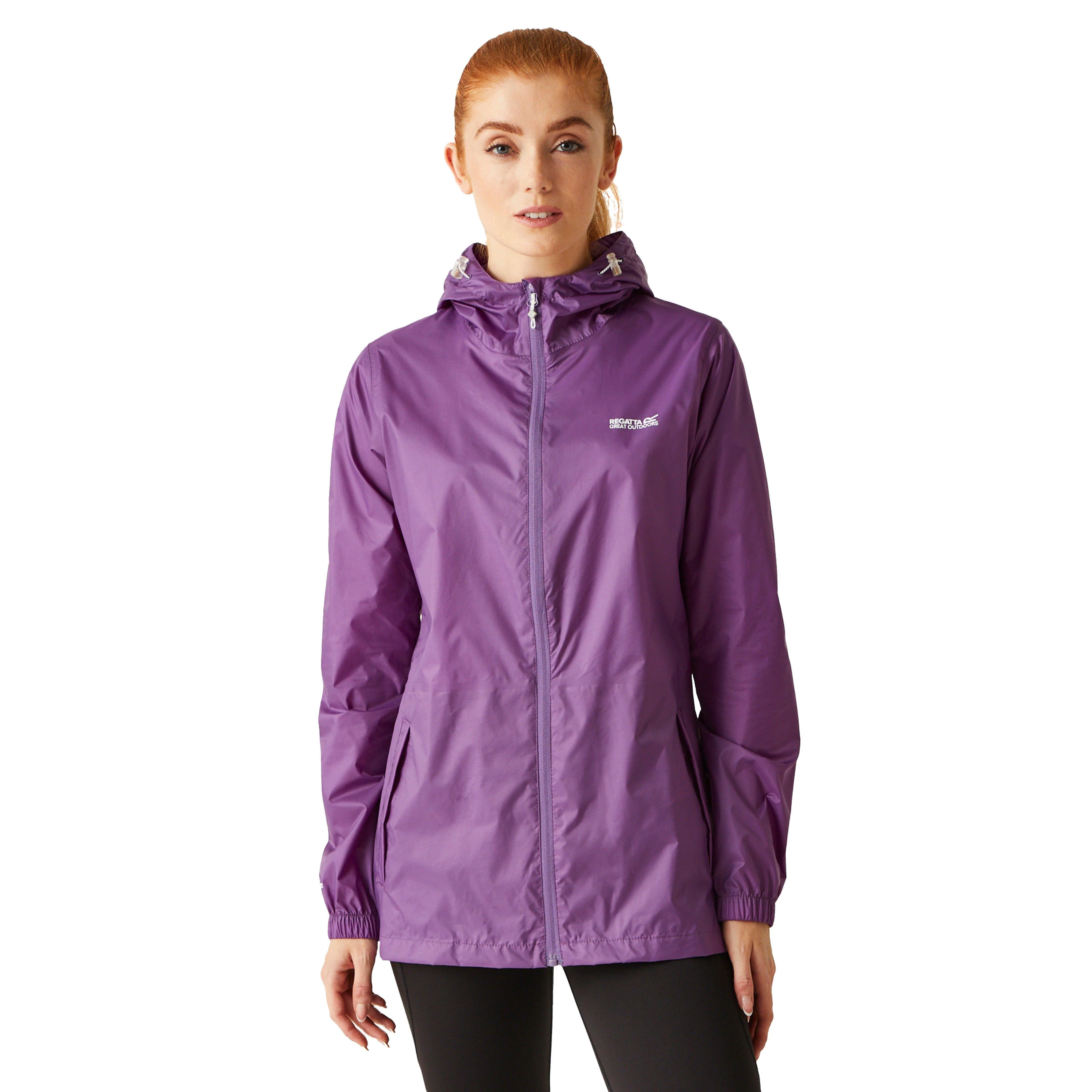 Womens Pack-It III Waterproof Jacket Sunset Purple - Image 8