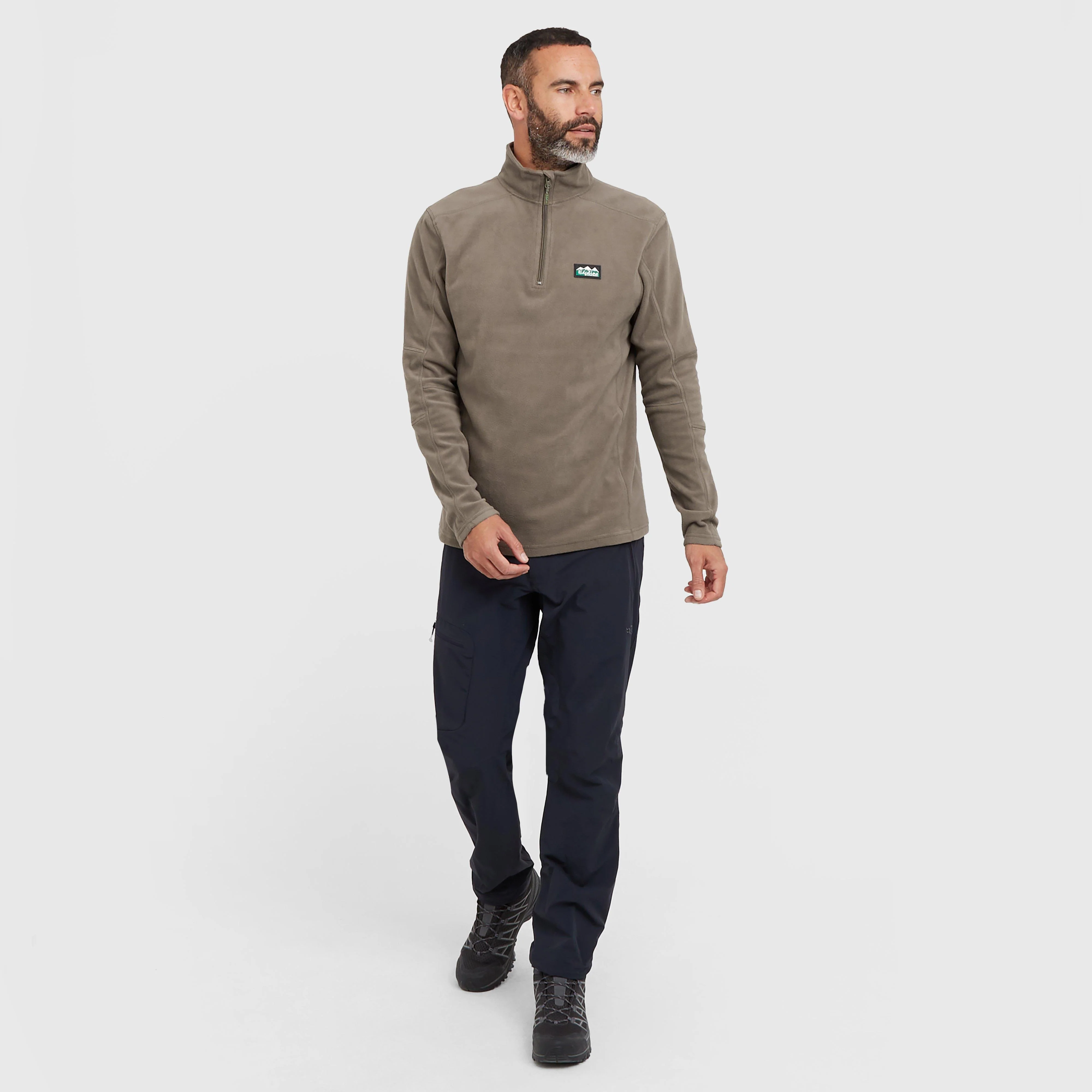 Mens Narvik Fleece Light Bark - Image 3