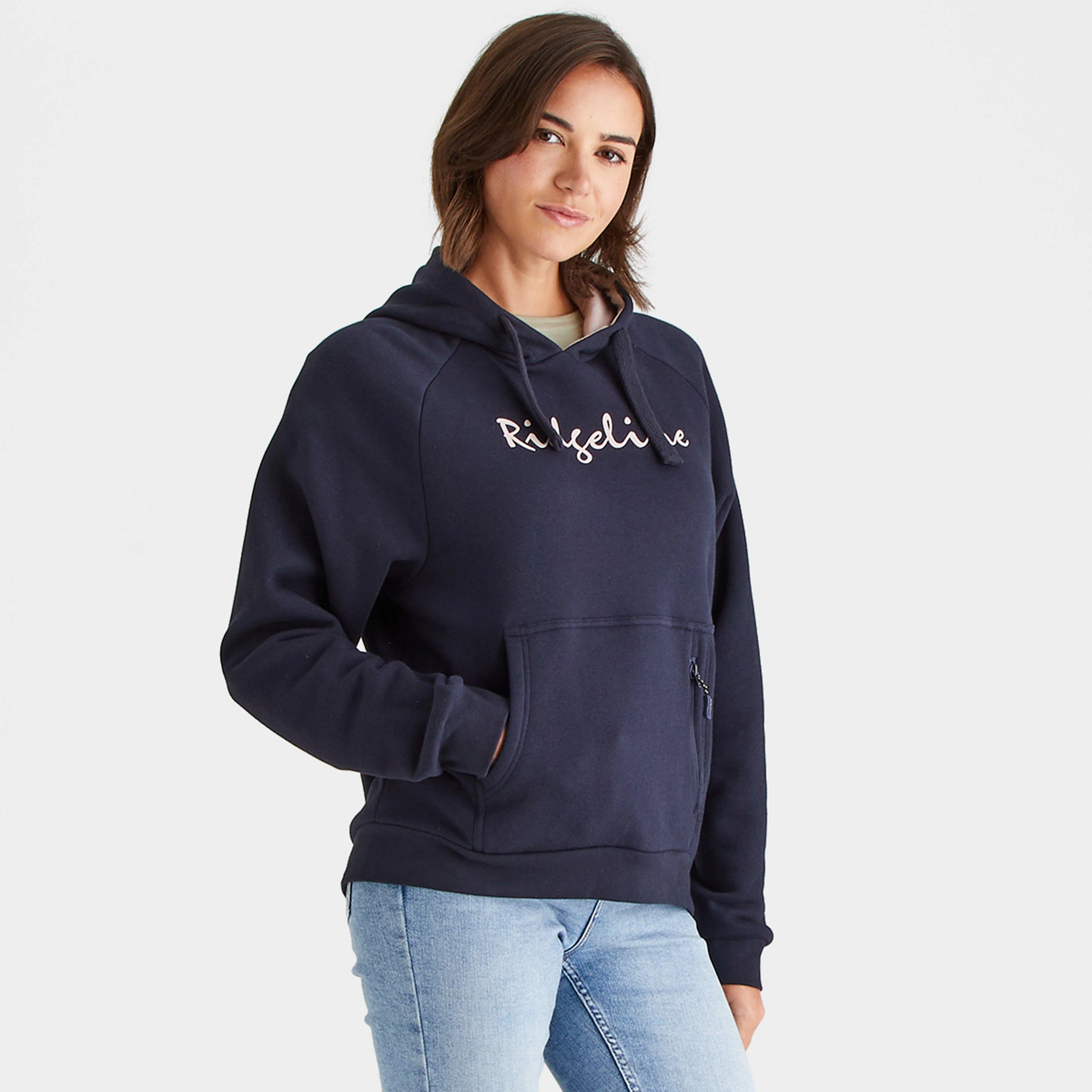 Women's Signature Hoodie Navy - Image 3