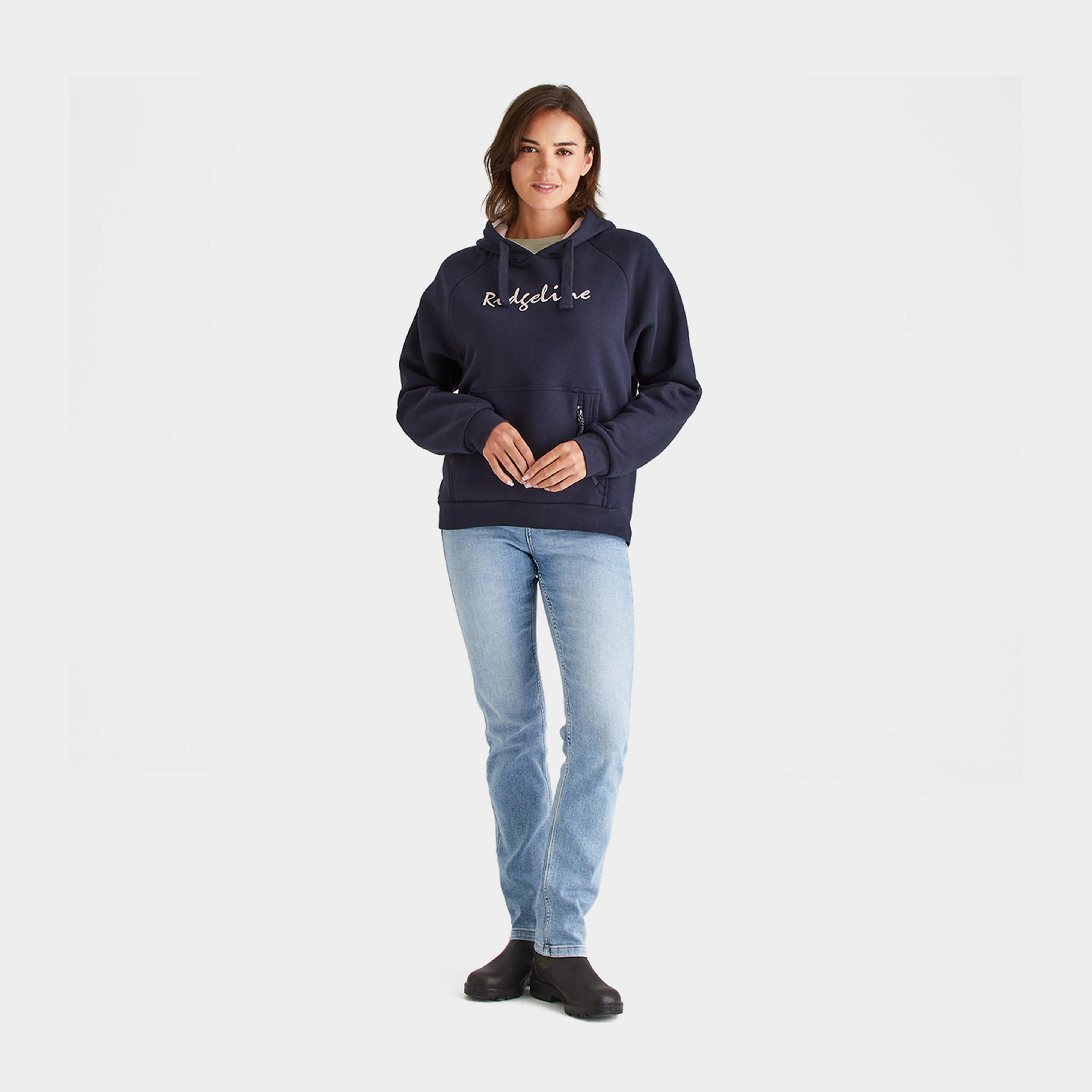 Women's Signature Hoodie Navy - Image 5
