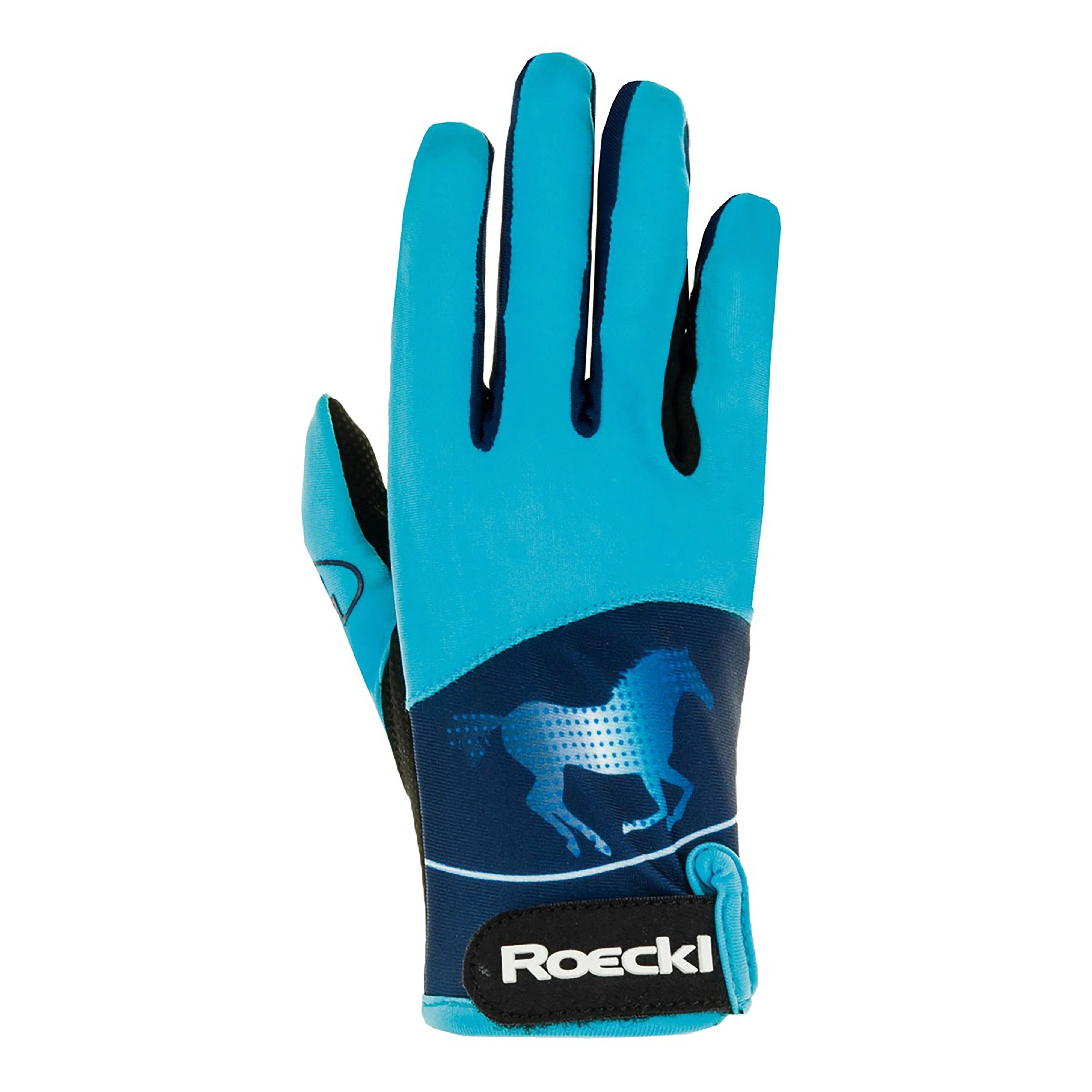 Kids Kansas Gloves Turquoise Blue - Image 2