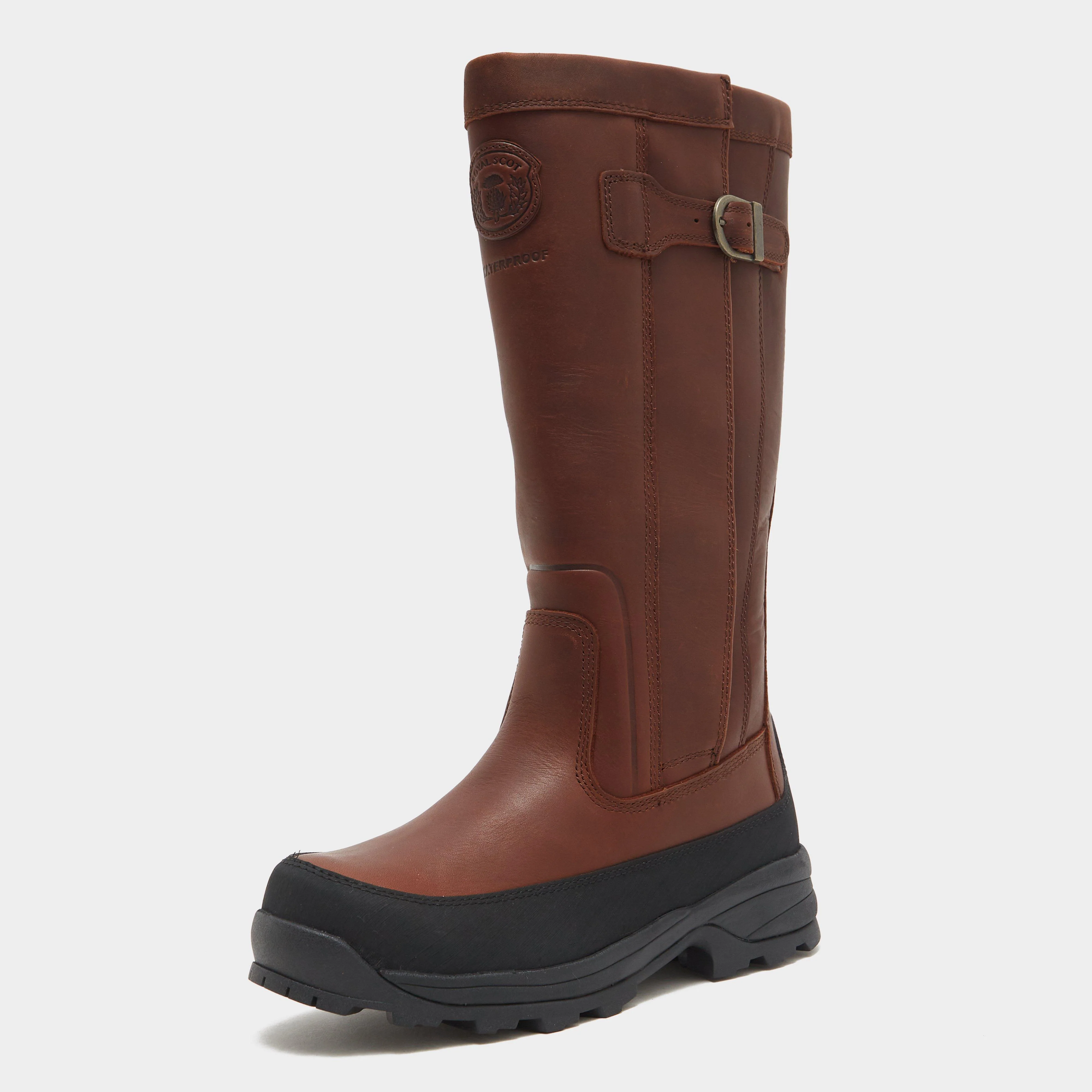 Mens MacDui Boots Dark Brown - Image 3