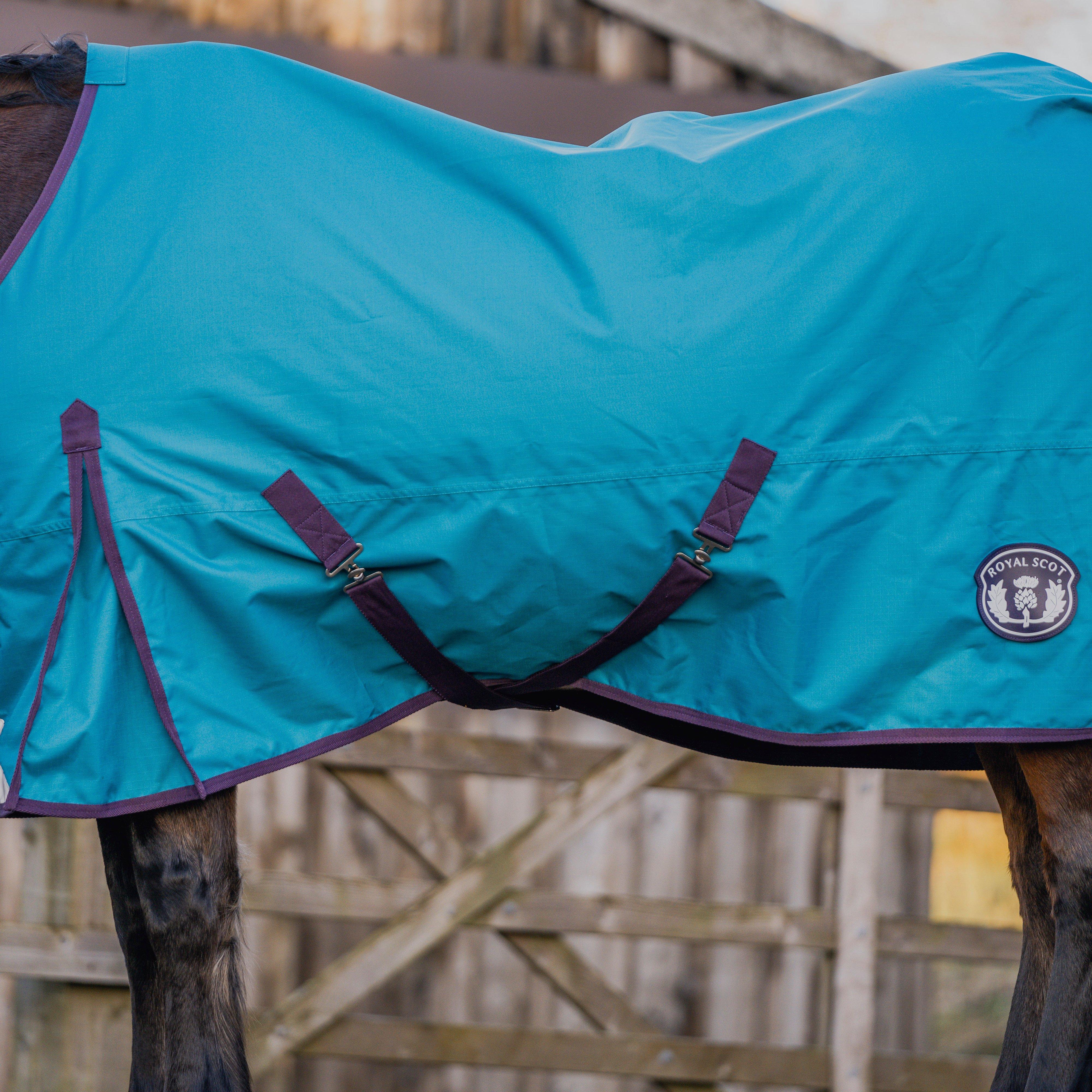 Original Lite 0g Standard Neck Turnout Rug Ocean - Image 3