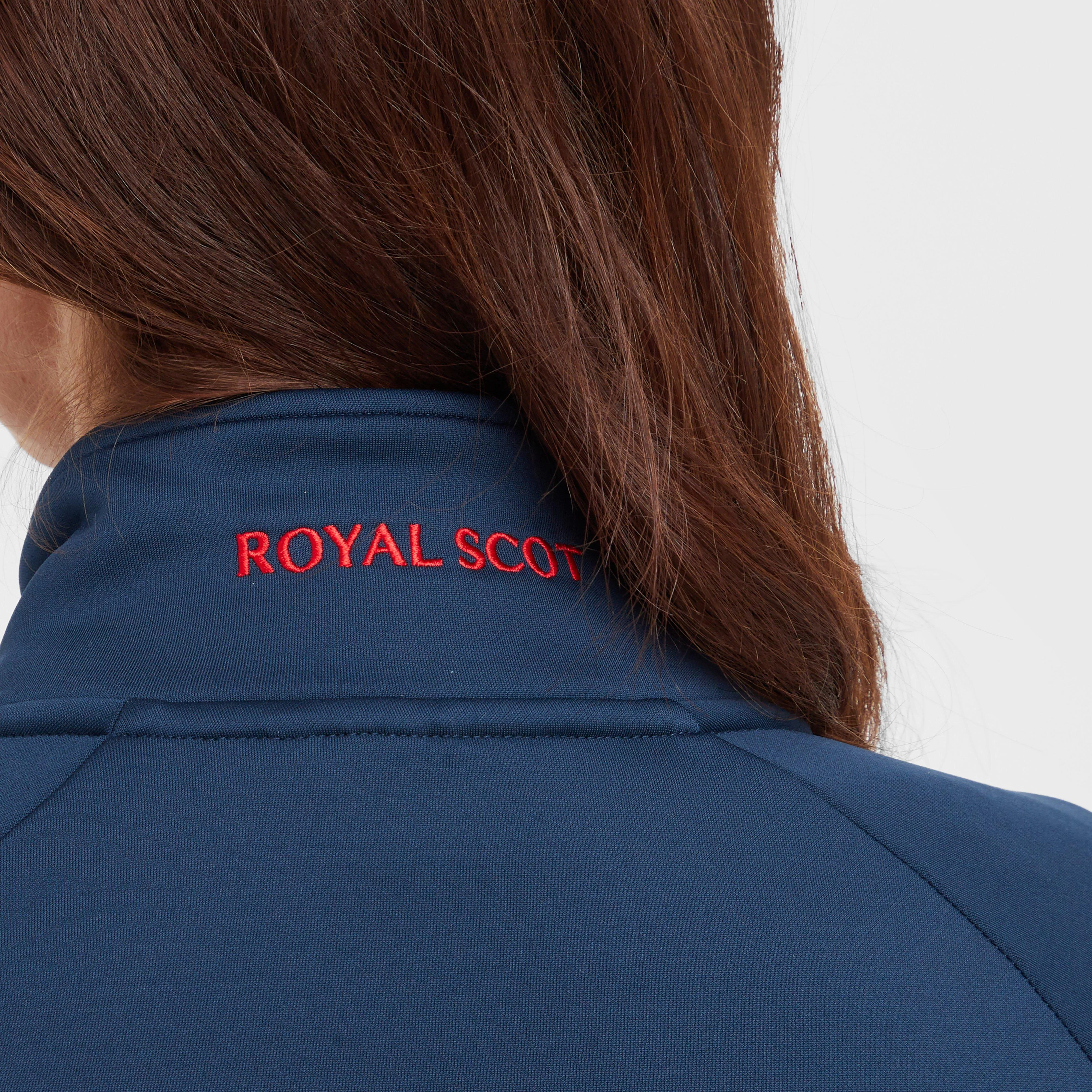 Womens Ava Full Zip Fleece Dark Blue - Image 7