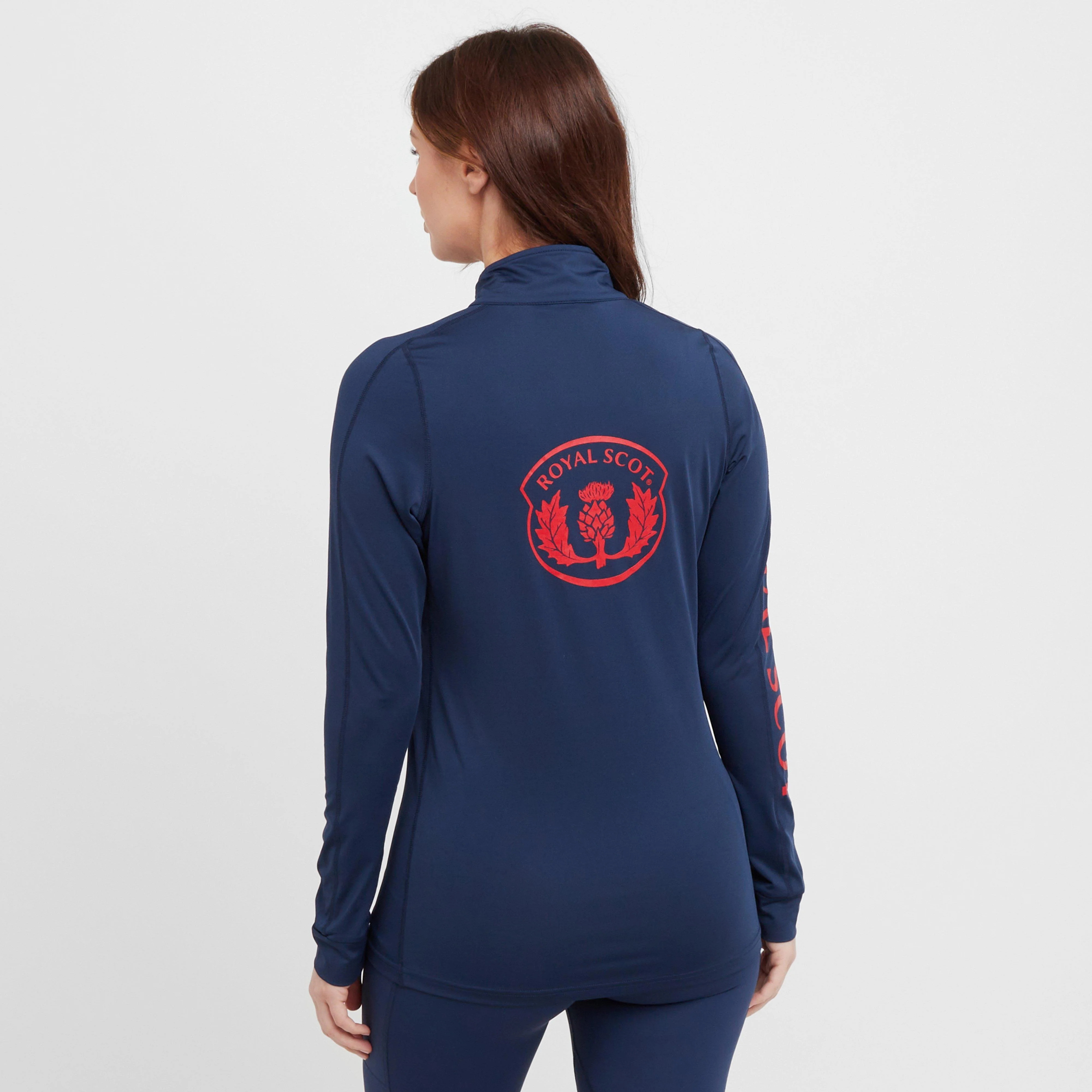 Womens Gracie Long Sleeved Base Layer Navy - Image 2