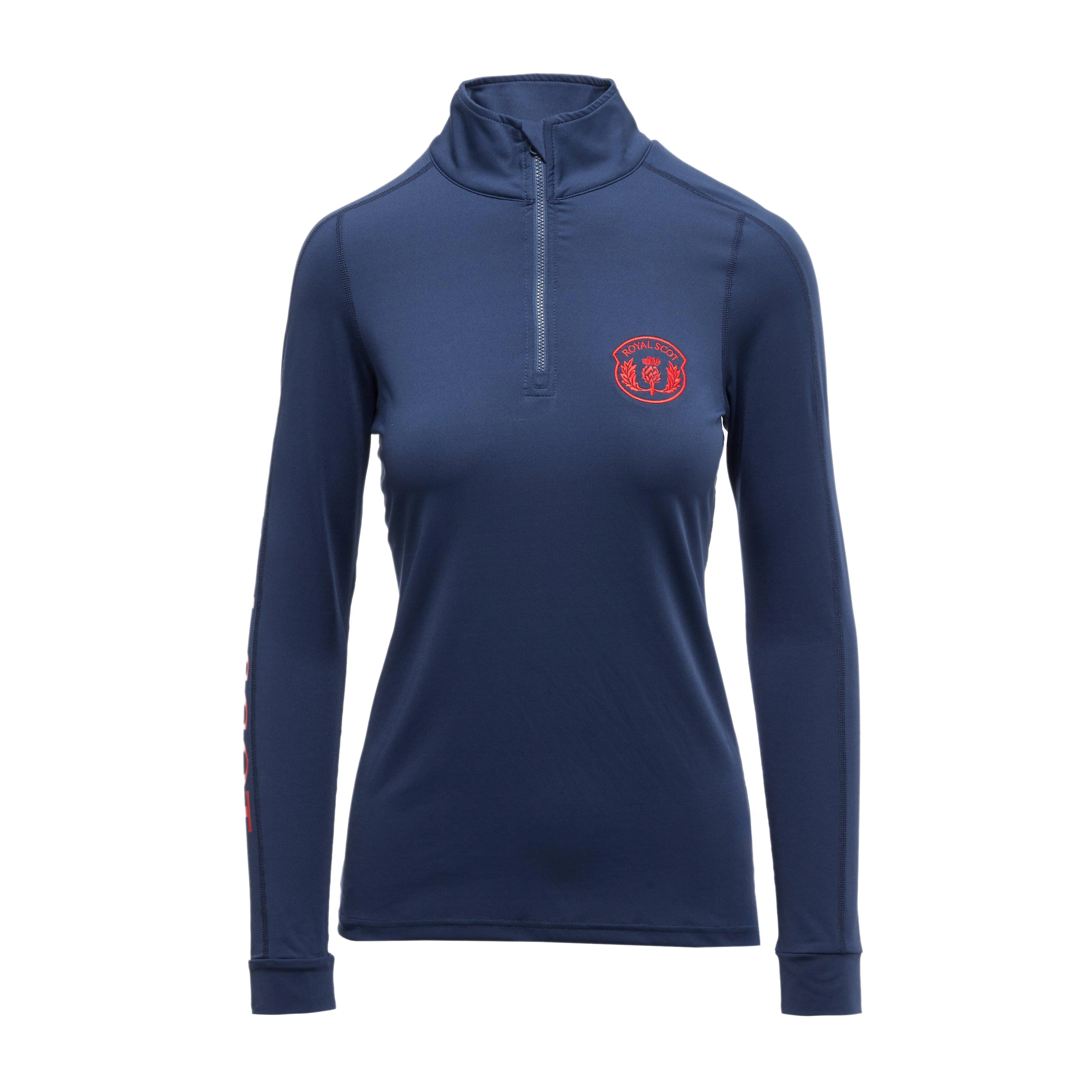 Womens Gracie Long Sleeved Base Layer Navy - Image 8