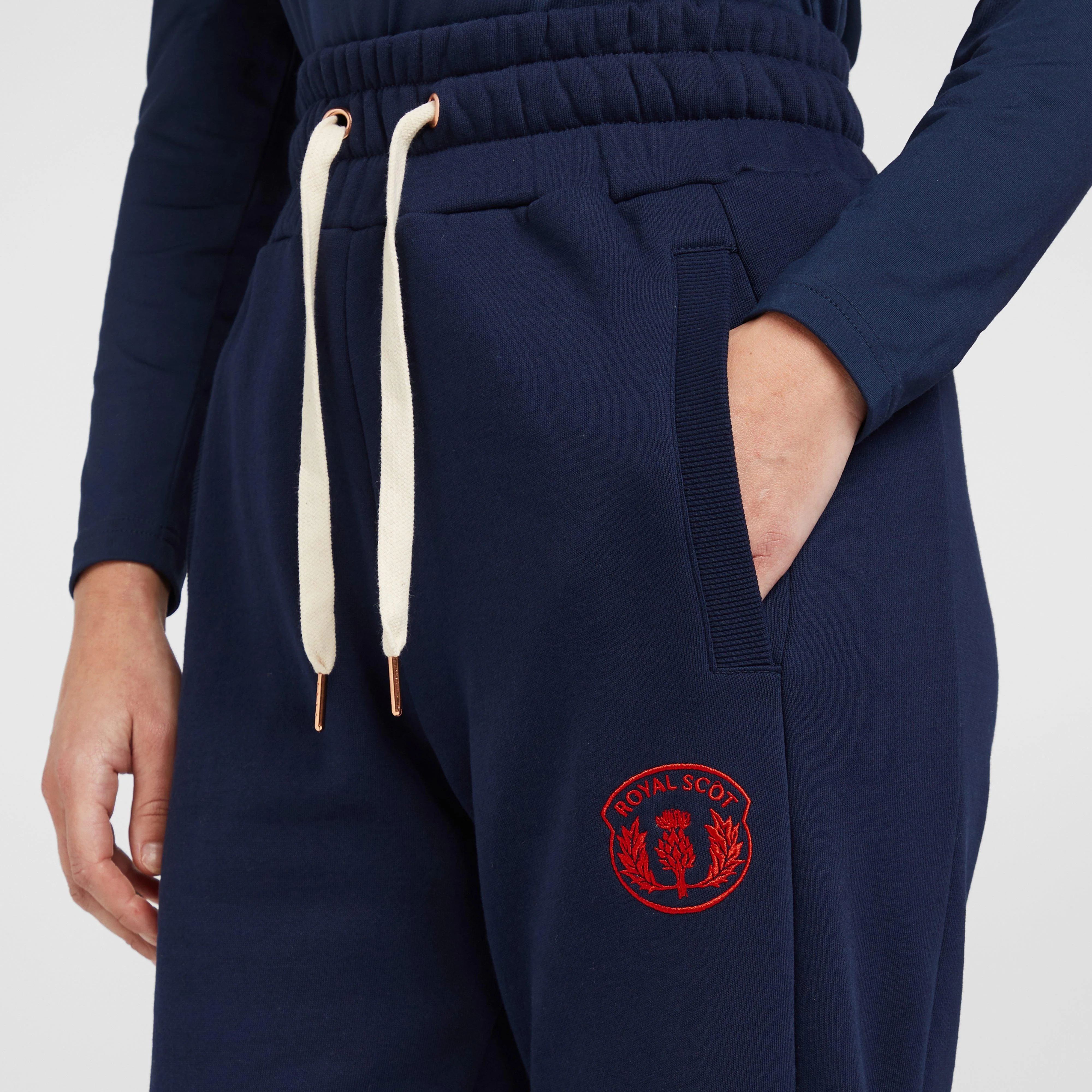 Womens Layla Joggers Dark Blue - Image 5