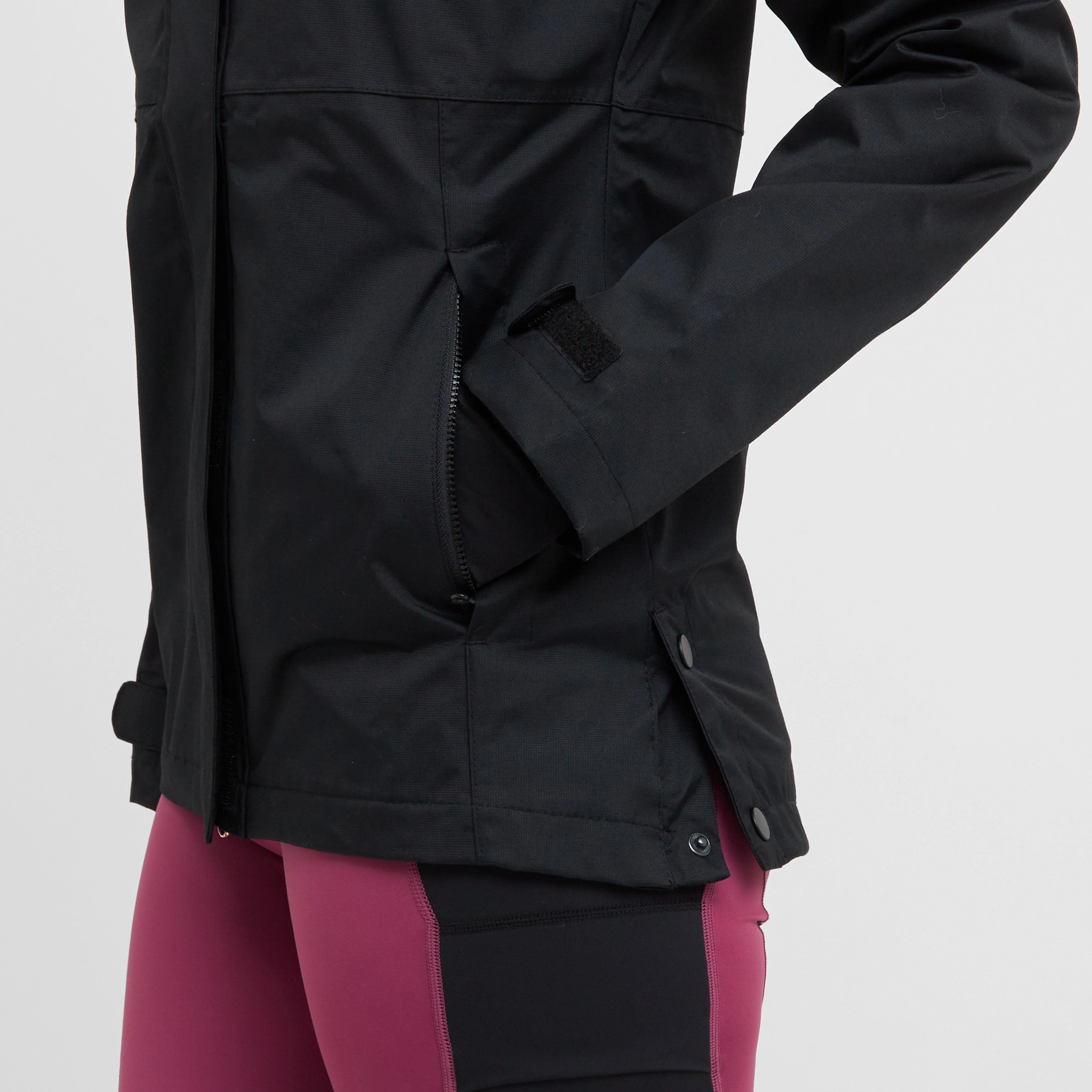 Womens Olivia Waterproof Jacket Black - Image 7